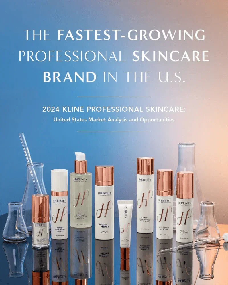 Hydrinity Accelerated Skin Science Skincare