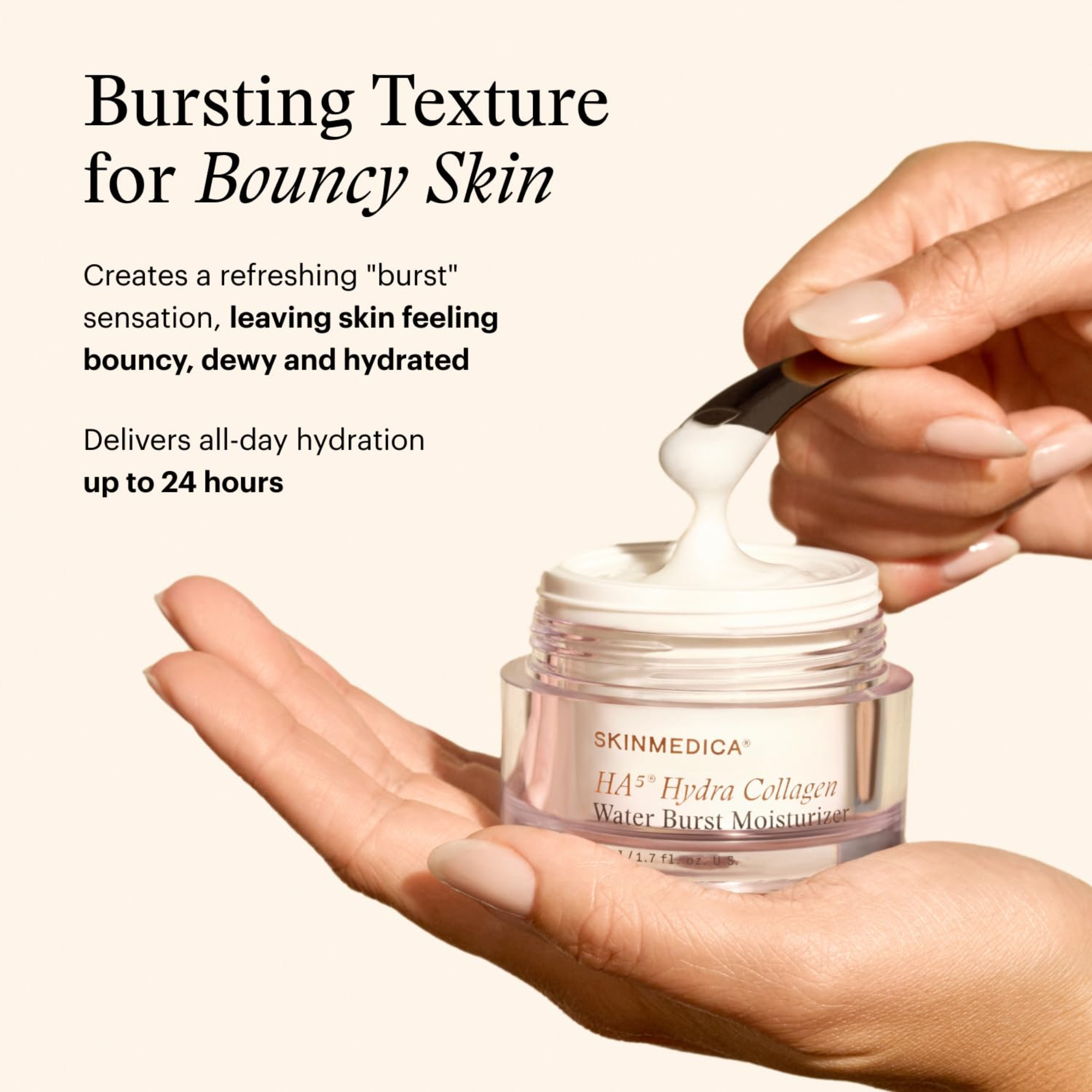 SkinMedica® - HA⁵® Hydra Collagen Water Burst Moisturizer - MariposaSkincare.com