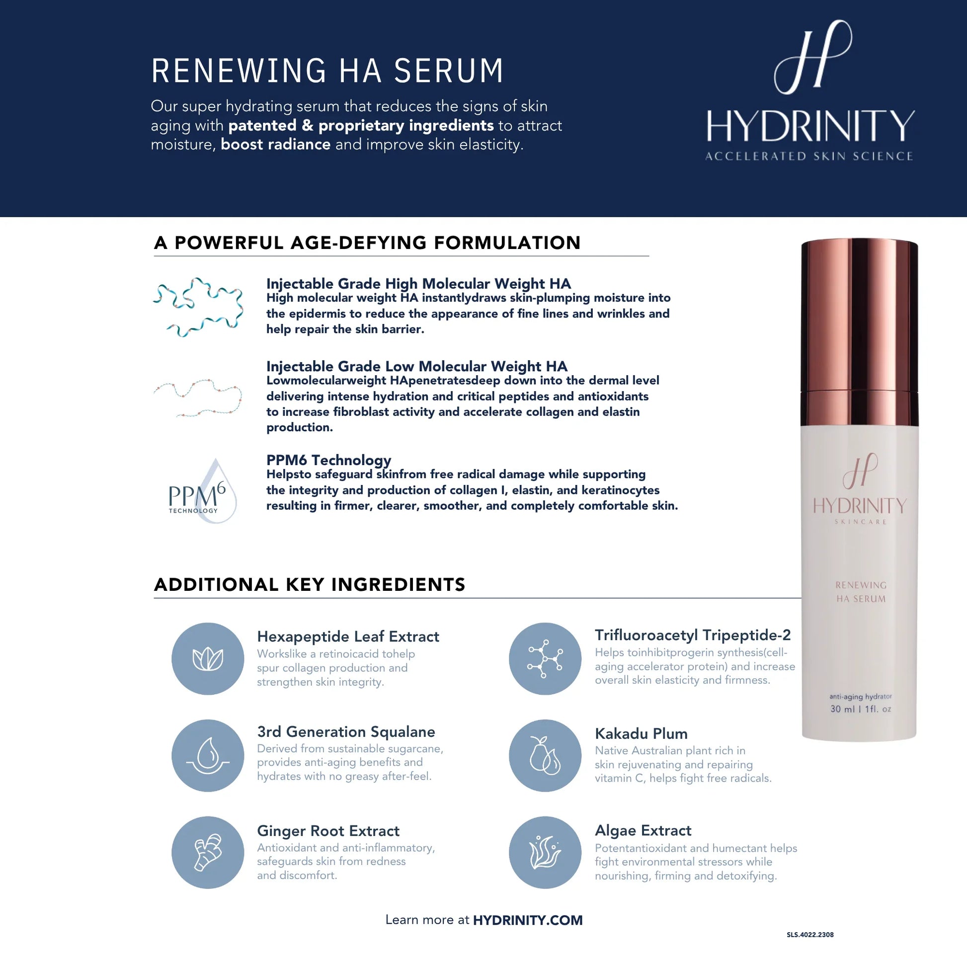 Renewing HA Serum - MariposaSkincare.com
