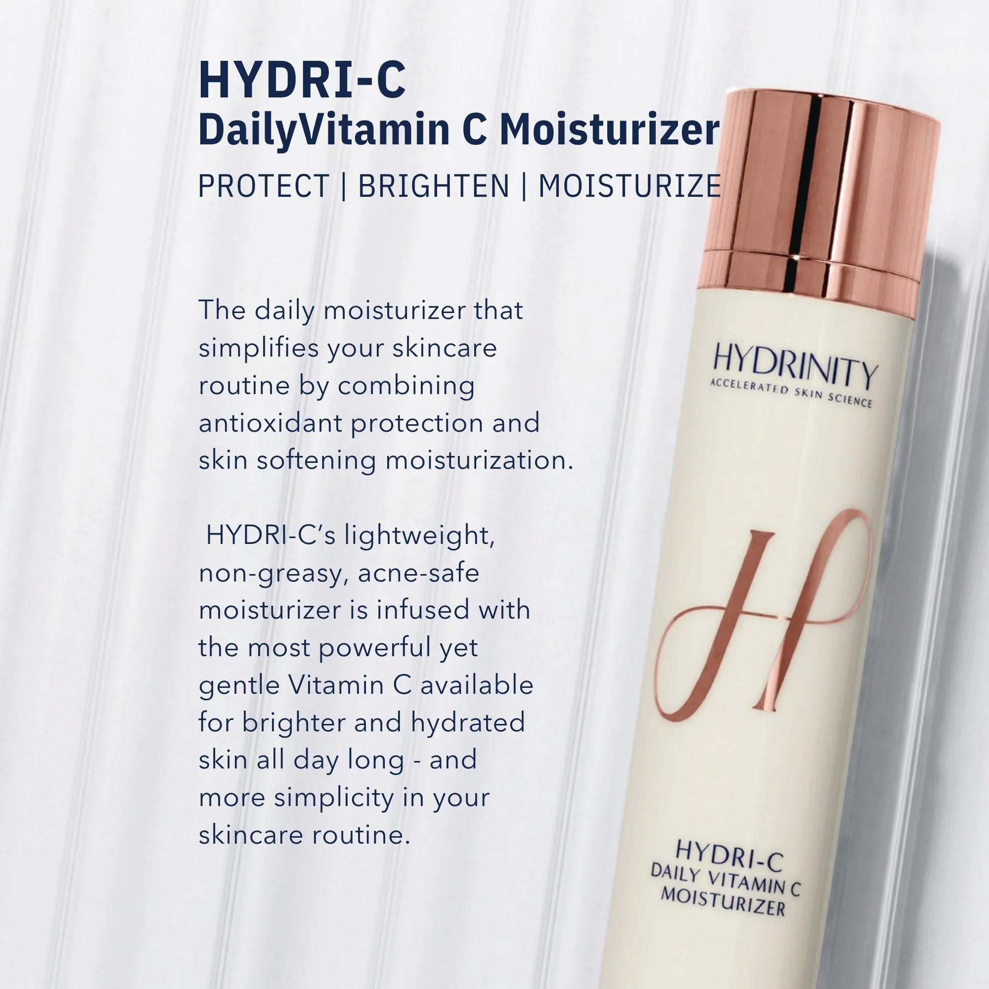 HYDRI-C Daily Vitamin C Moisturizer - MariposaSkincare.com