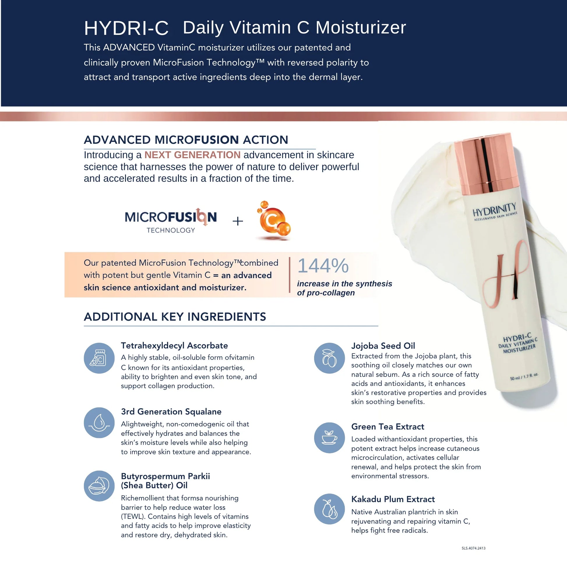 HYDRI-C Daily Vitamin C Moisturizer - MariposaSkincare.com