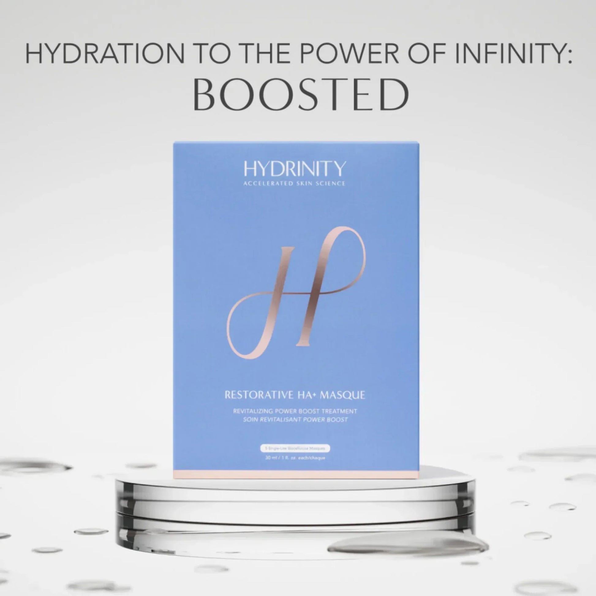 Hydrinity Restorative HA+ Masque - Hydrating Facial Sheet Mask