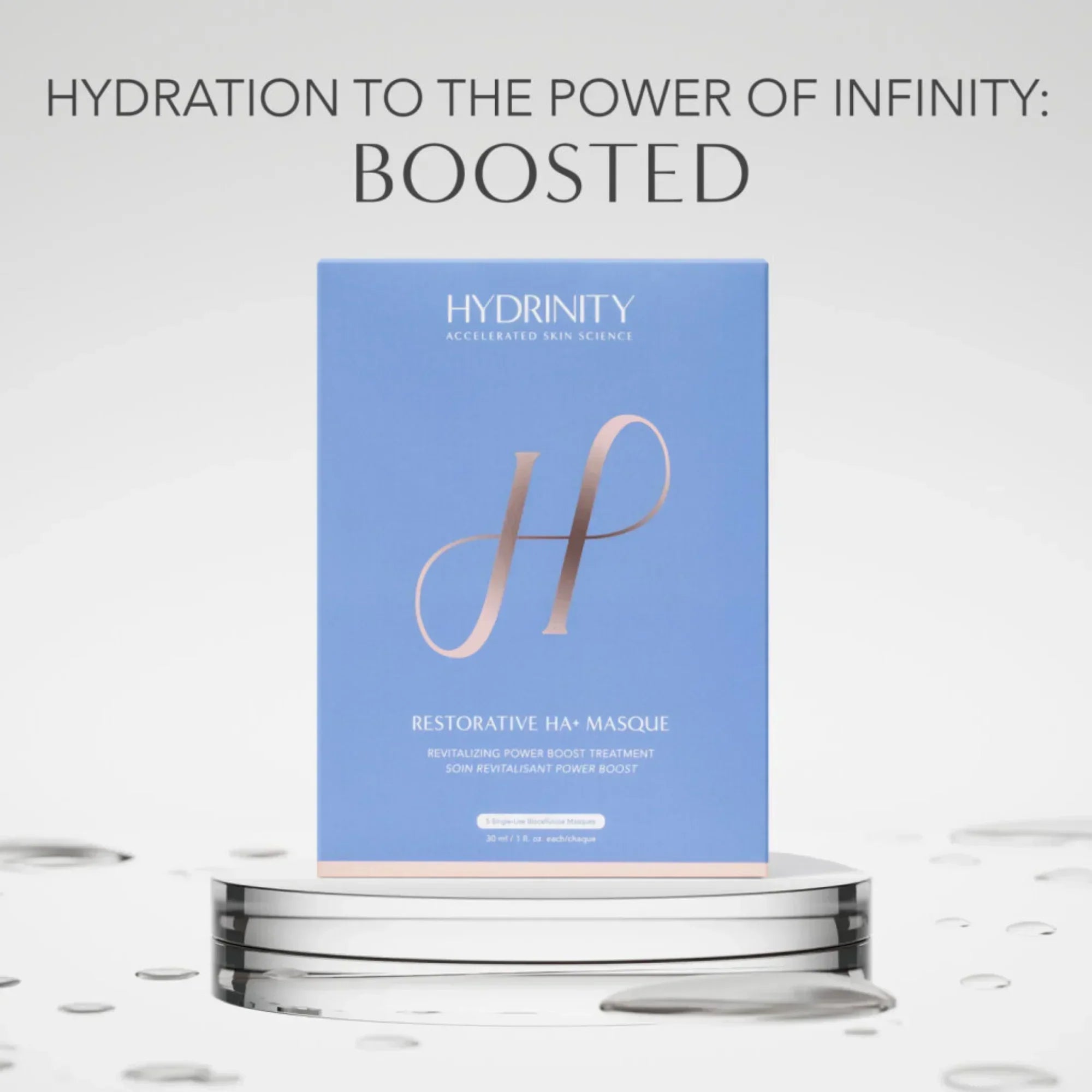 Hydrinity Restorative HA+ Masque - Hydrating Facial Sheet Mask