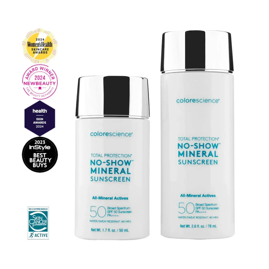 Colorescience Total Protection NO-SHOW Mineral SPF 50 Sunscreen