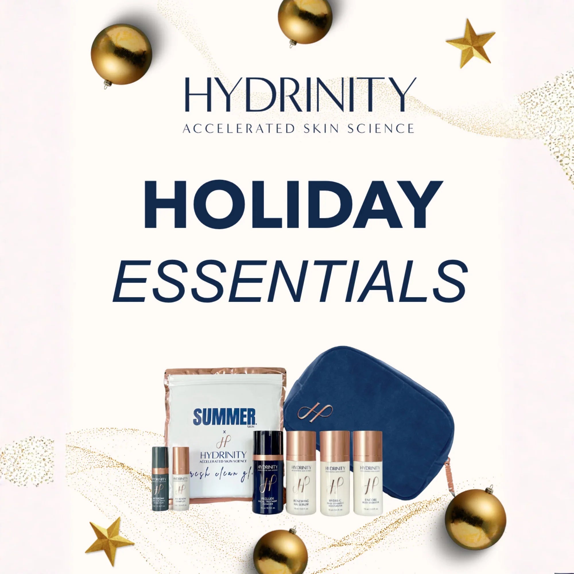 Hydrinity Travel & Glow Holiday Skincare Essentials Kit - Limited Edition