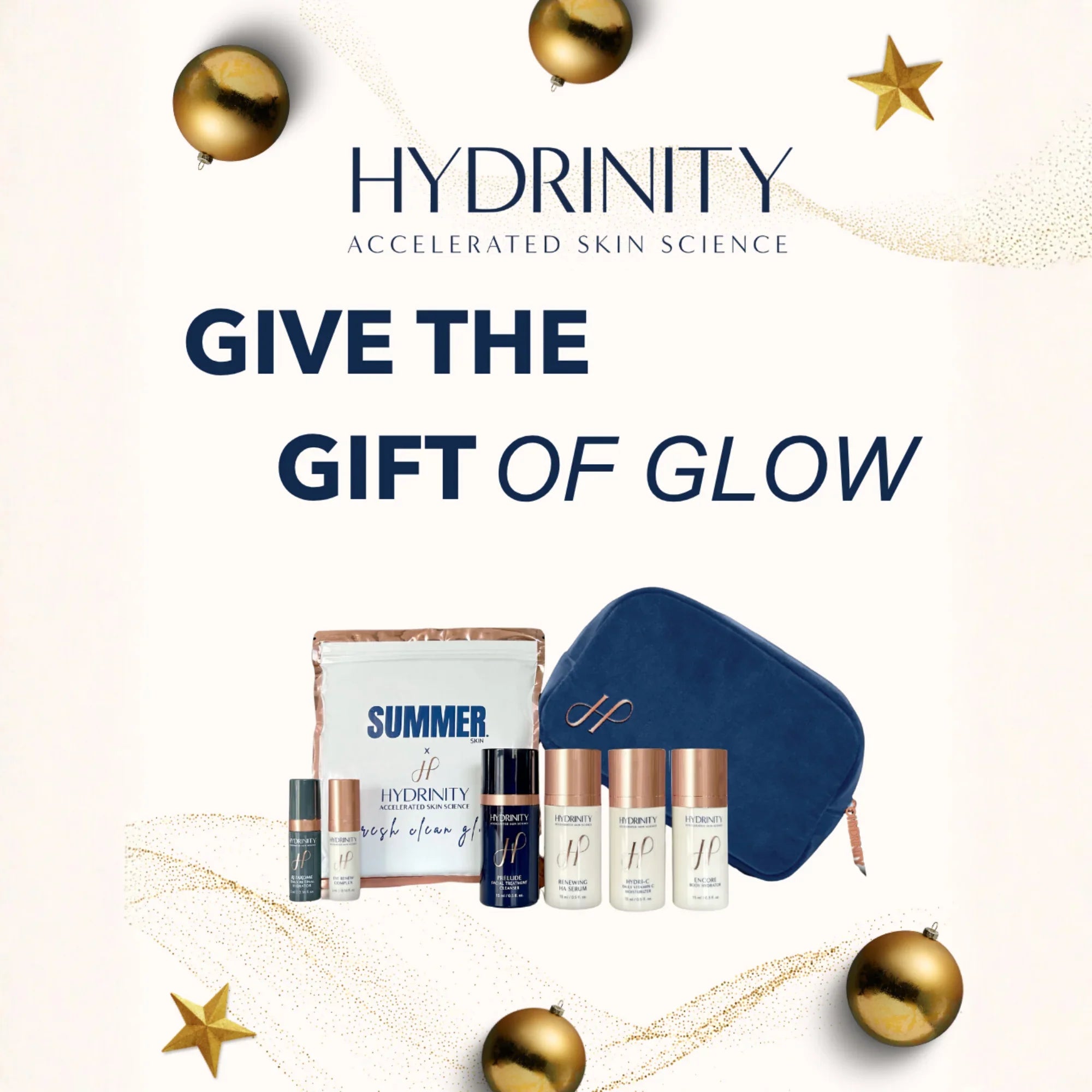 Hydrinity Travel & Glow Holiday Skincare Essentials Kit - Limited Edition
