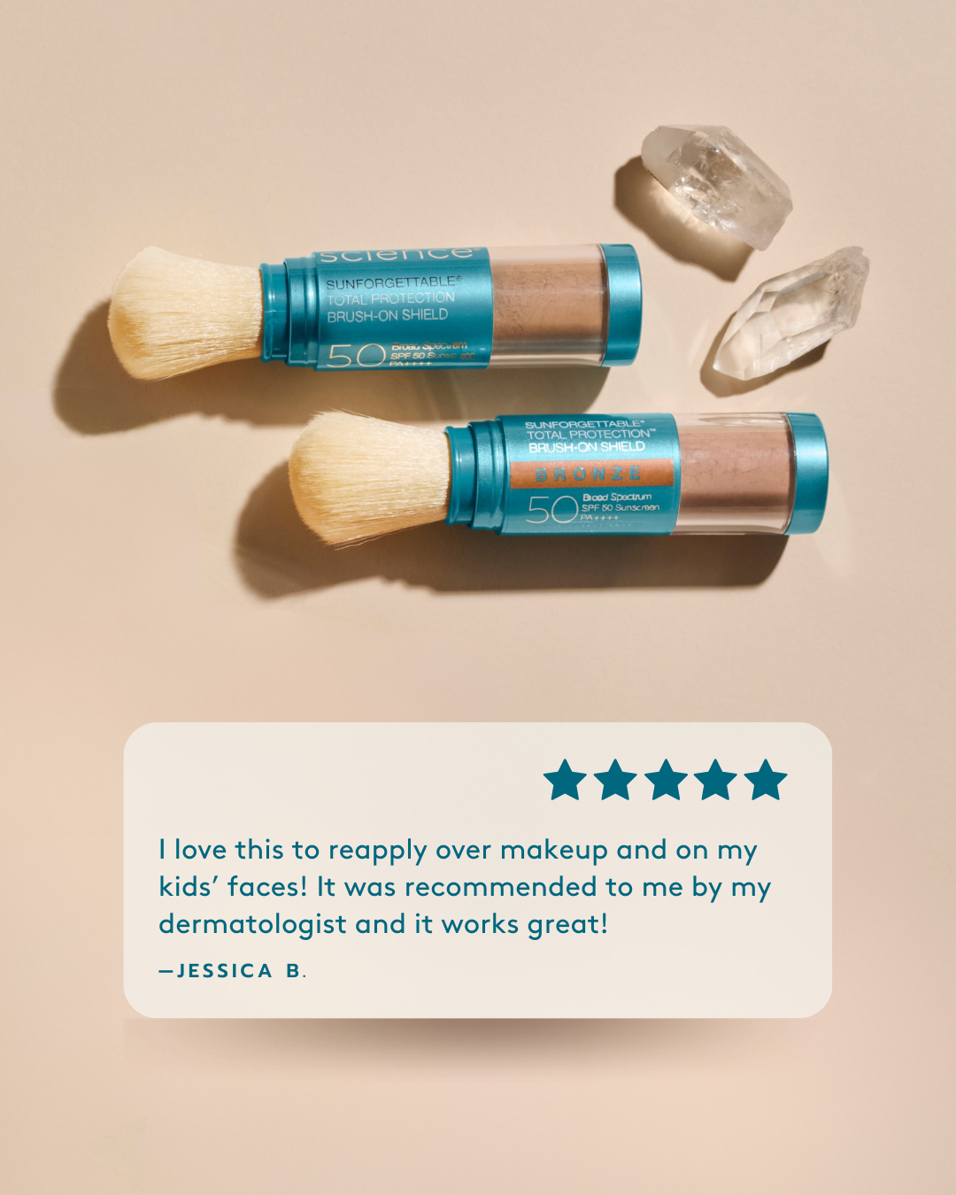 Colorescience Brush-On Shield Glow SPF 50 Protector Solar