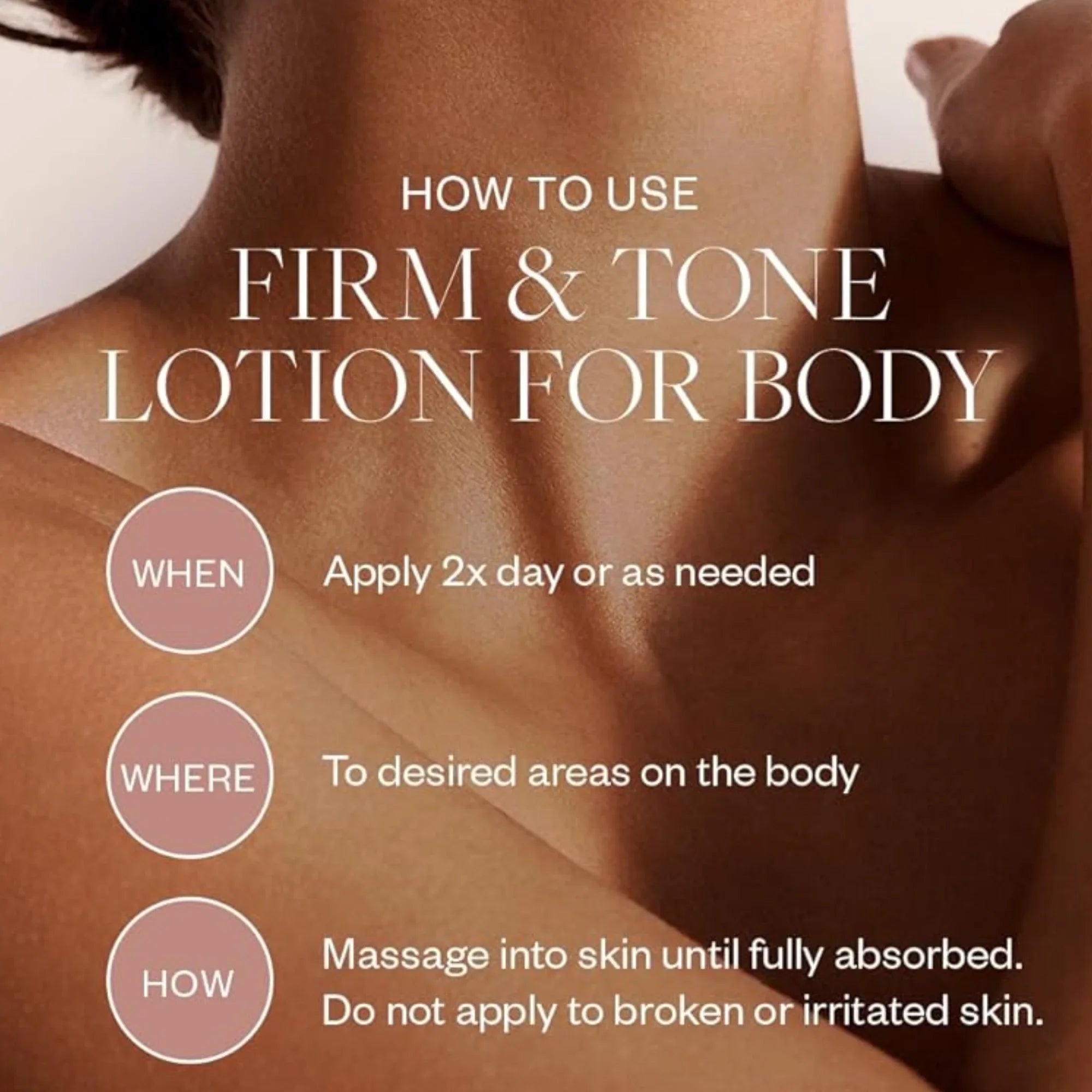 Firm & Tone Lotion for Body - MariposaSkincare.com