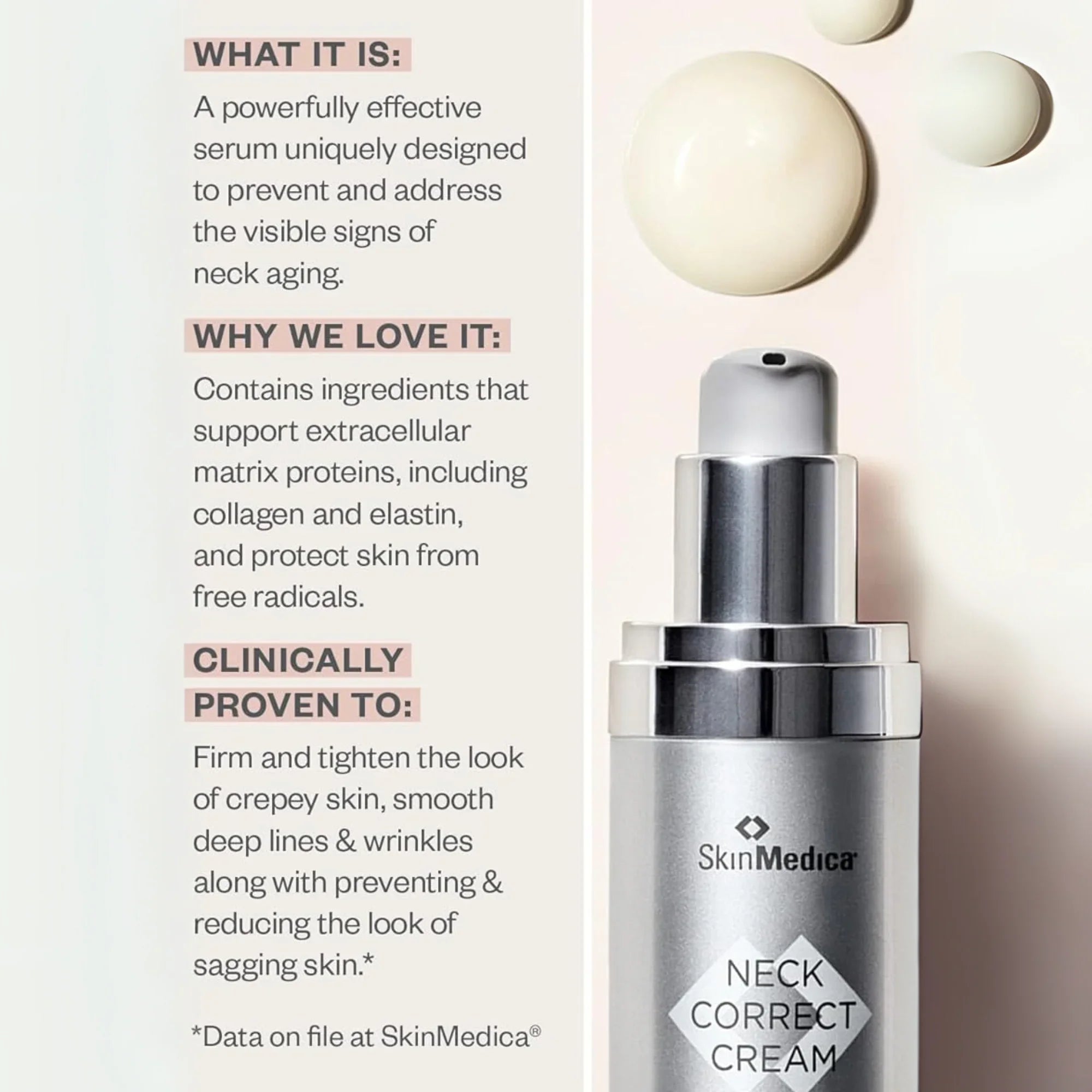 Neck Correct Cream - MariposaSkincare.com