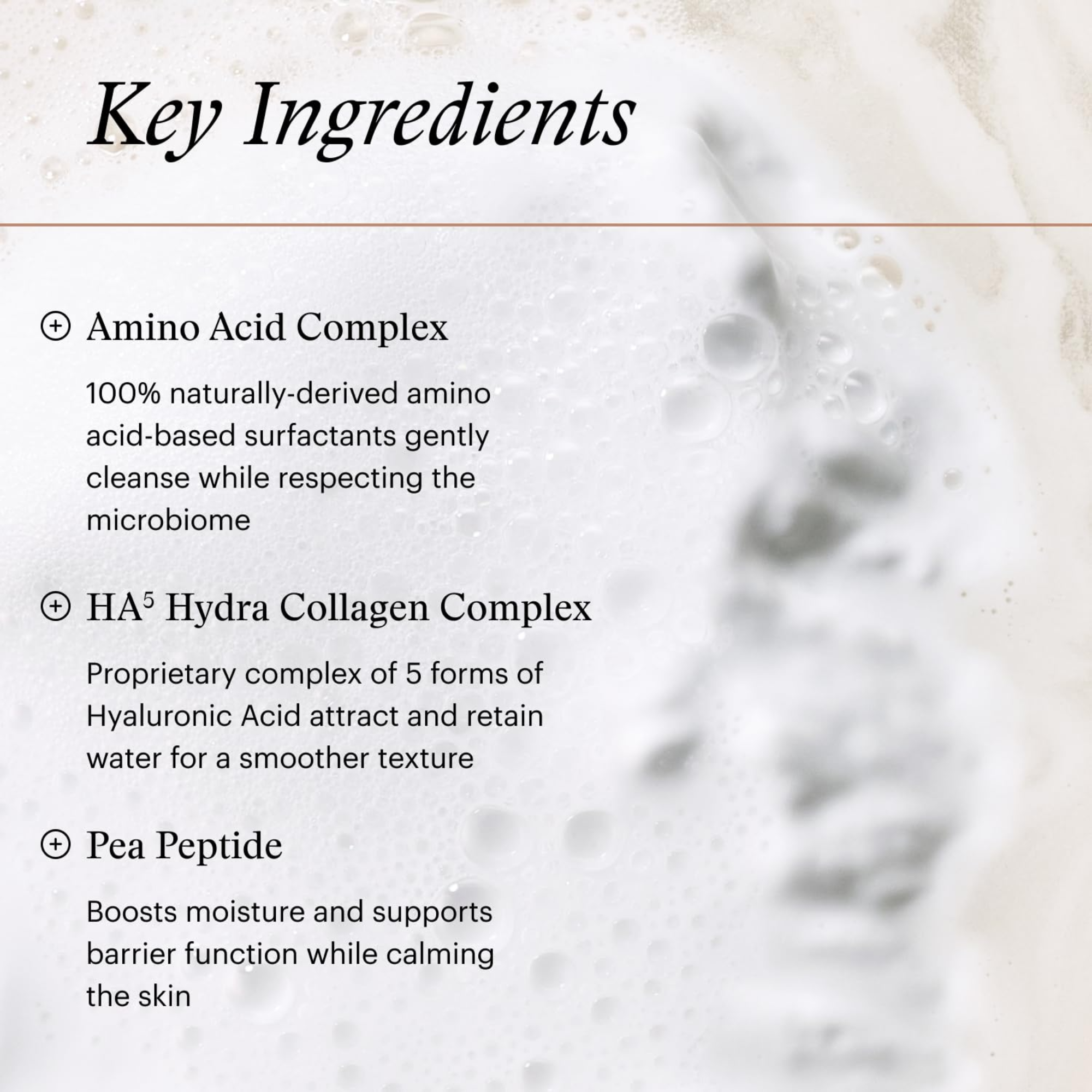 HA⁵® Hydra Collagen Hydrating Foaming Cleanser - MariposaSkincare.com