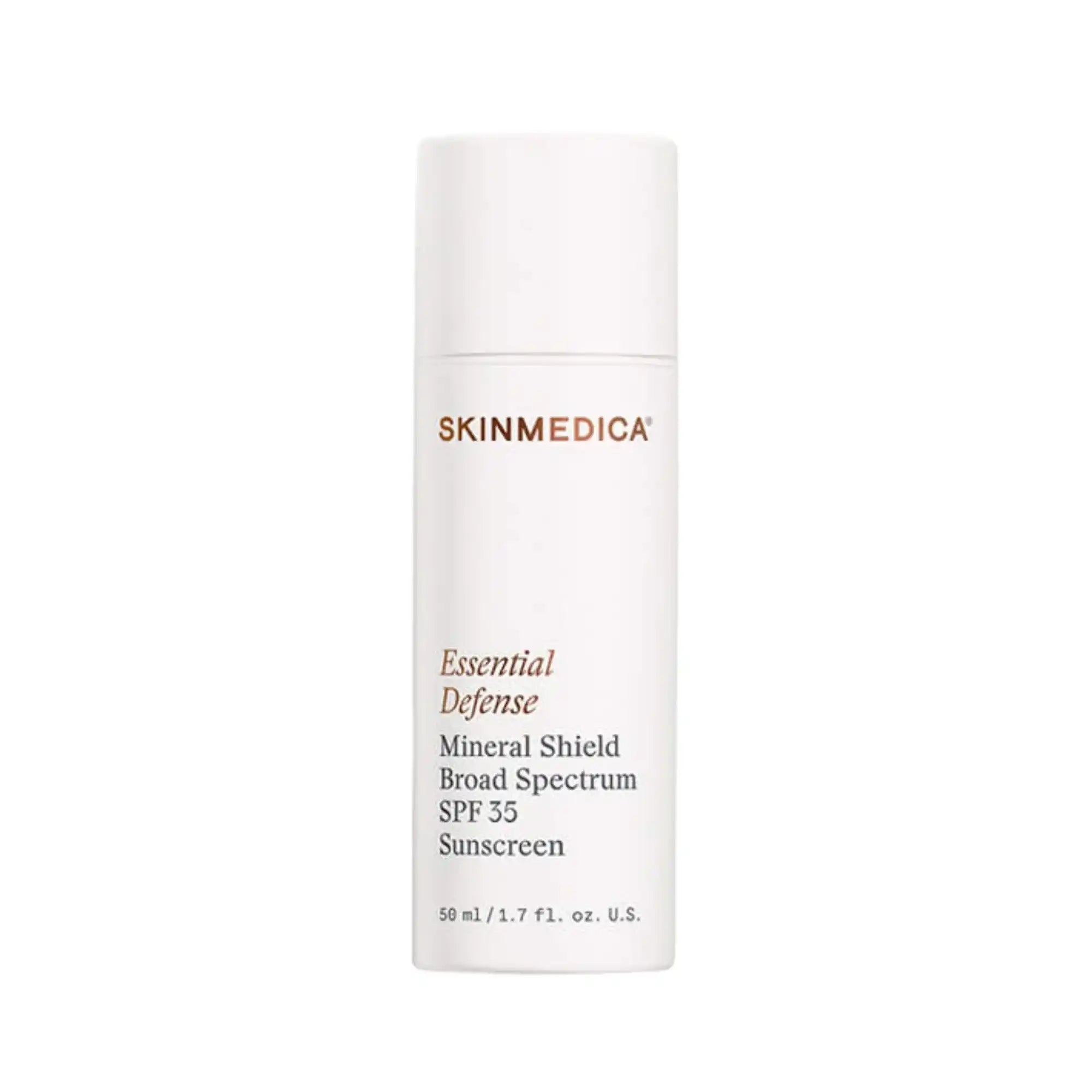 SkinMedica Essential Defense Mineral Shield Broad Spectrum SPF 35 sunscreen bottle