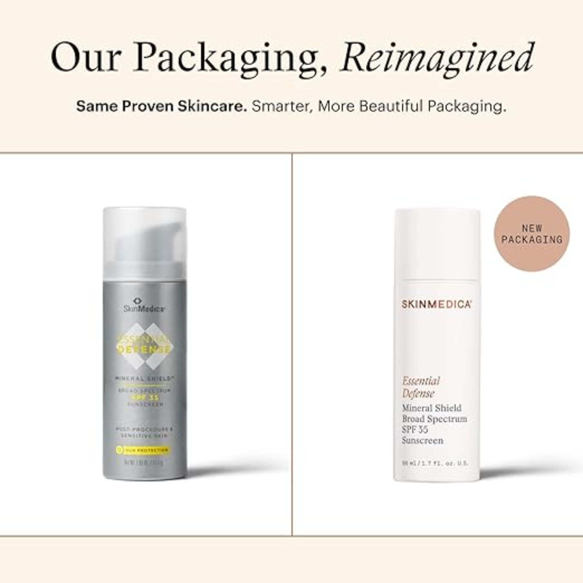 Essential Defense Mineral Shield™ Broad Spectrum SPF 35 Sunscreen - MariposaSkincare.com