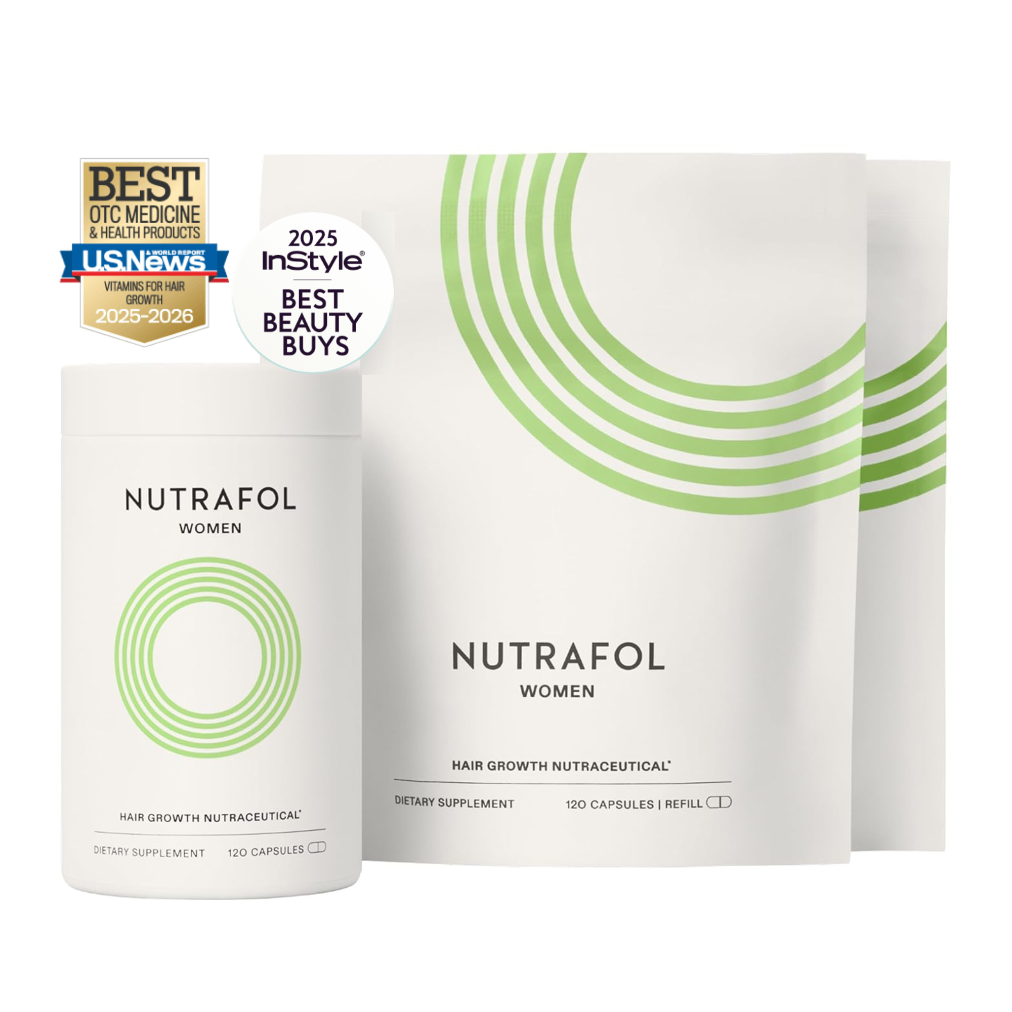 WOMEN Hair Growth Supplements, 3 MONTH SUPPLY, For Women 18-44 Years Old, Dermatologist Recommended - MariposaSkincare.com