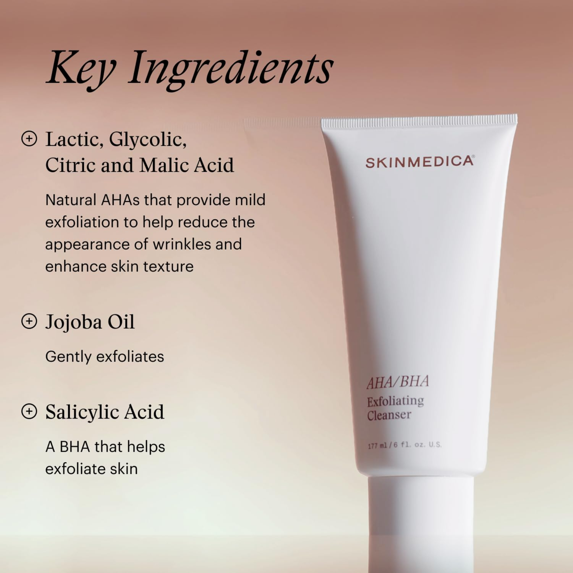SkinMedica® - AHA / BHA Cleanser - MariposaSkincare.com