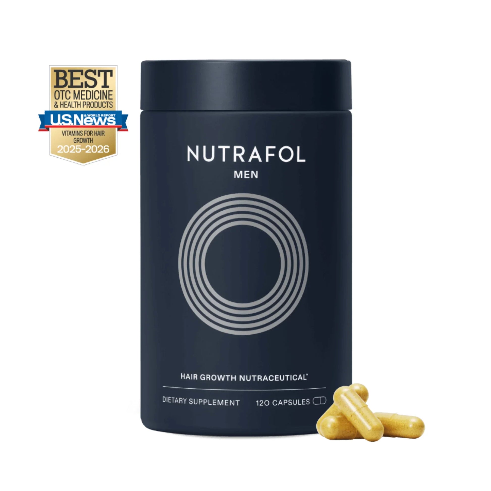 Nutrafol® MEN Hair Growth Supplements - 1 MONTH SUPPLY - Clinically Tested & Effective