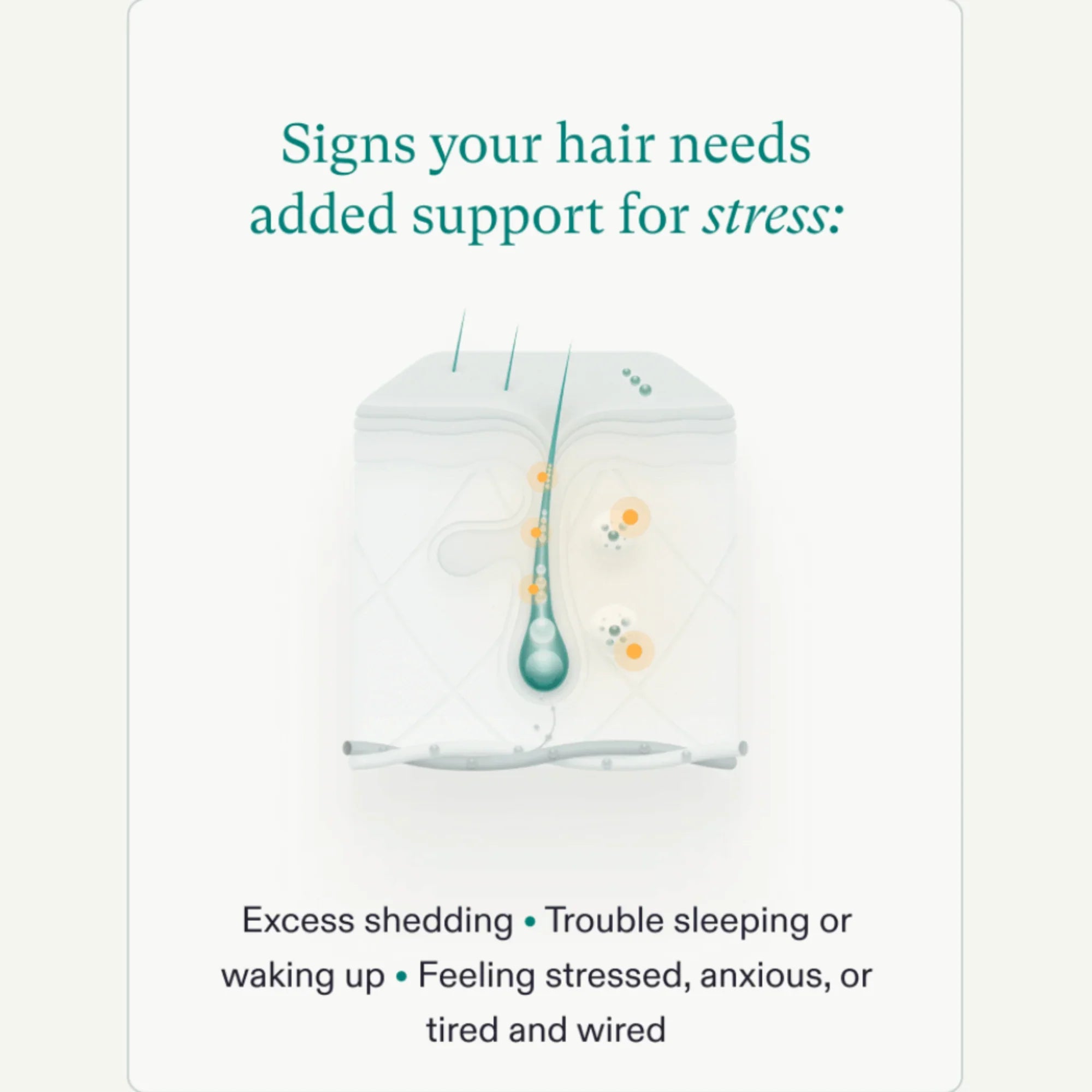 Nutrafol® Stress Adaptogen MD for Stress Relief