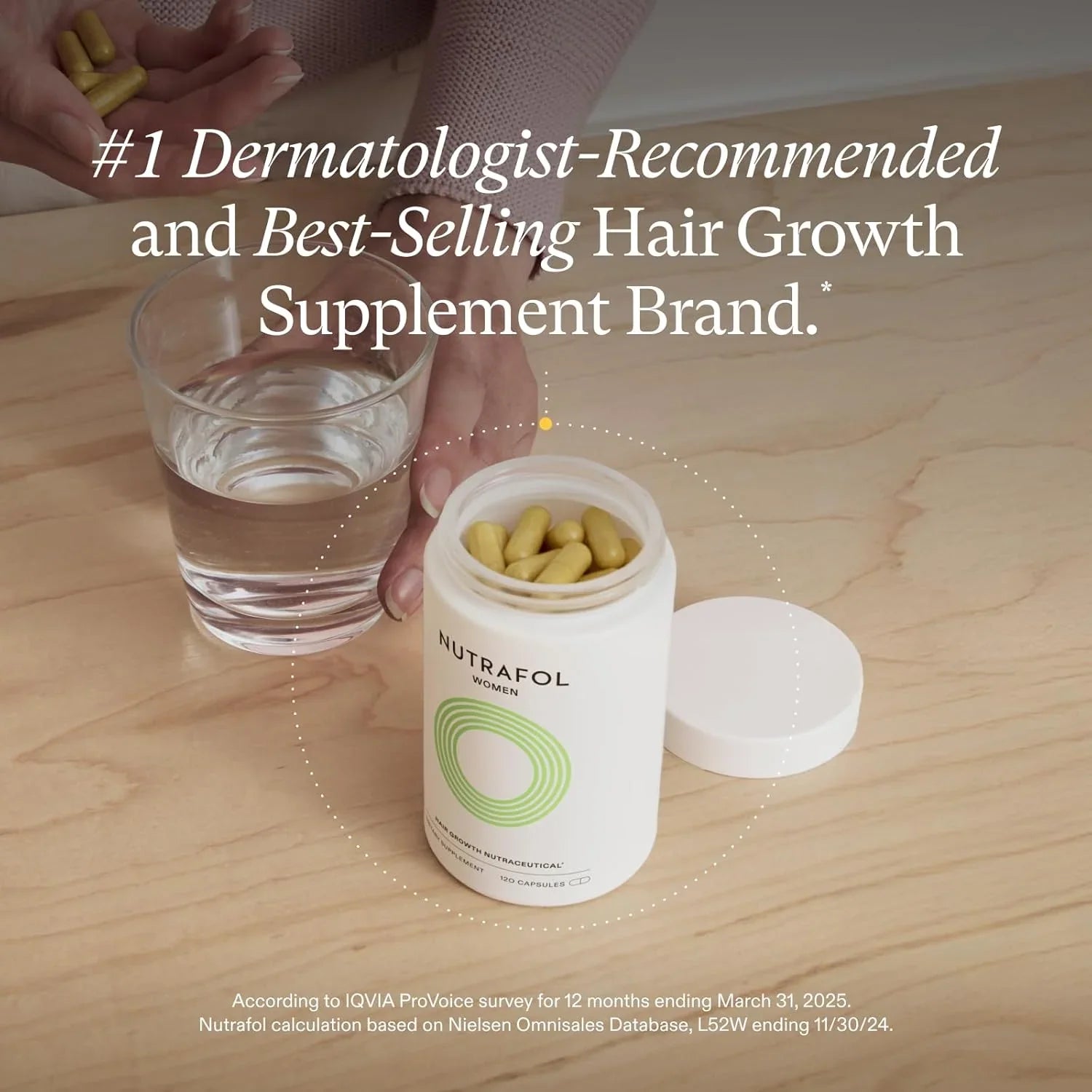 WOMEN Hair Growth Supplements, 3 MONTH SUPPLY, For Women 18-44 Years Old, Dermatologist Recommended - MariposaSkincare.com