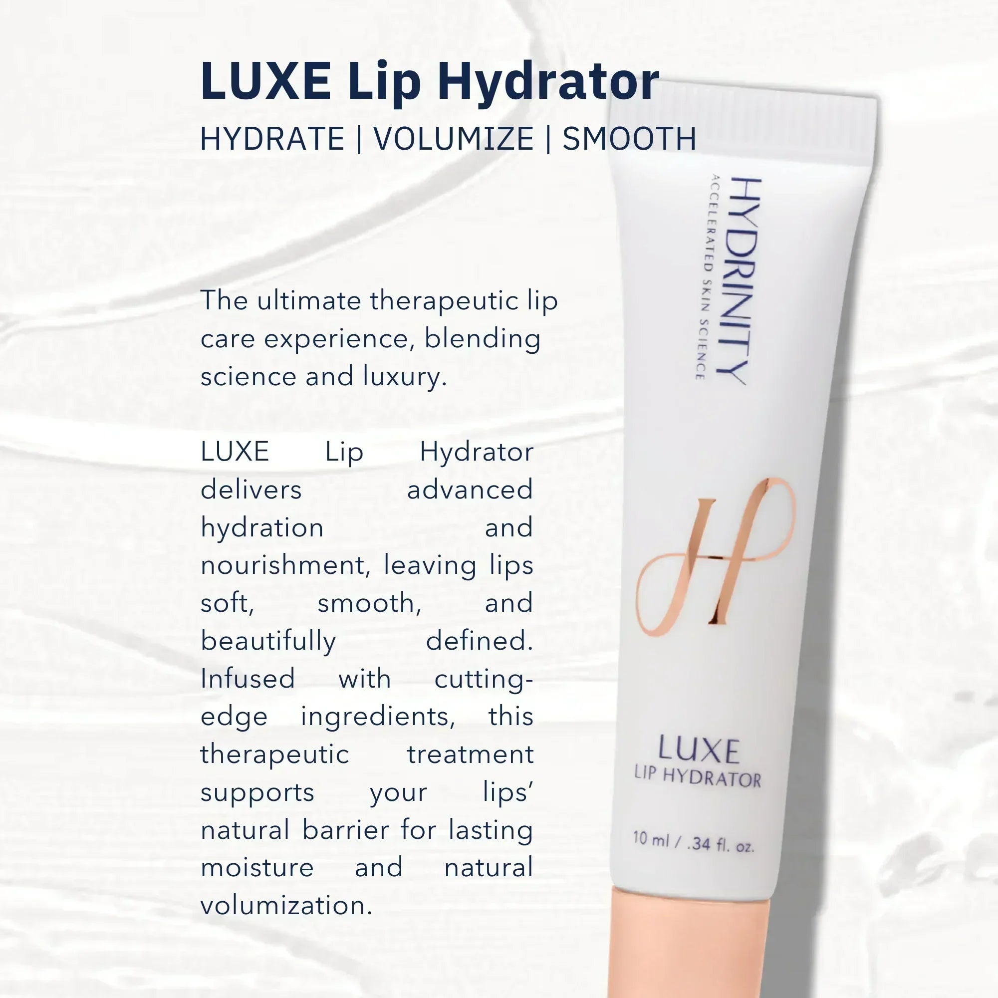 Hydrinity LUXE Lip Hydrator for Ultimate Moisture