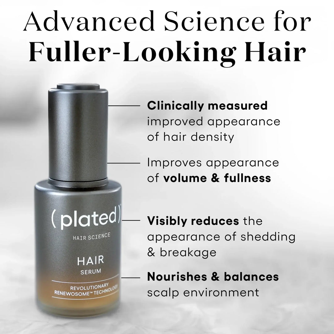 ( plated )™ Hair Growth Serum for Fuller, Thicker Hair