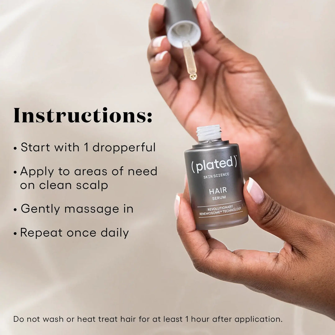 ( plated )™ Hair Growth Serum for Fuller, Thicker Hair