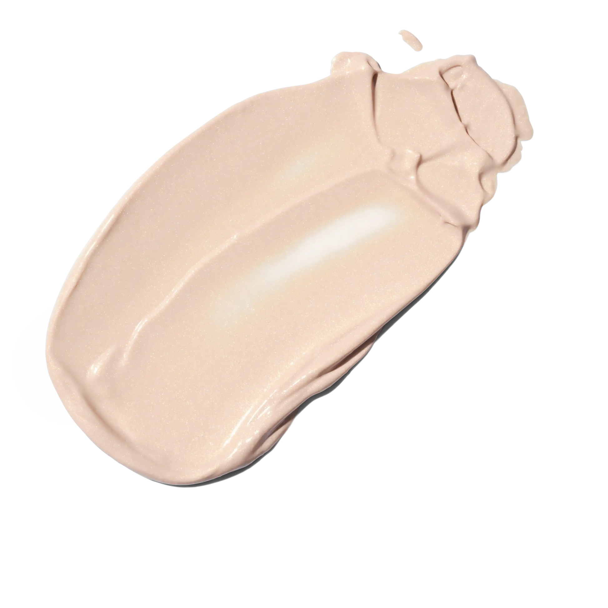 Smooth, radiant beige skincare cream swatch for glowing skin