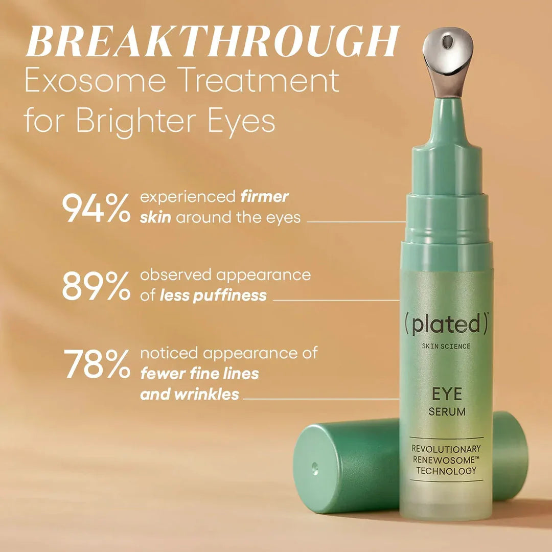 ( plated )™ EYE Serum for Bright and Youthful Eyes
