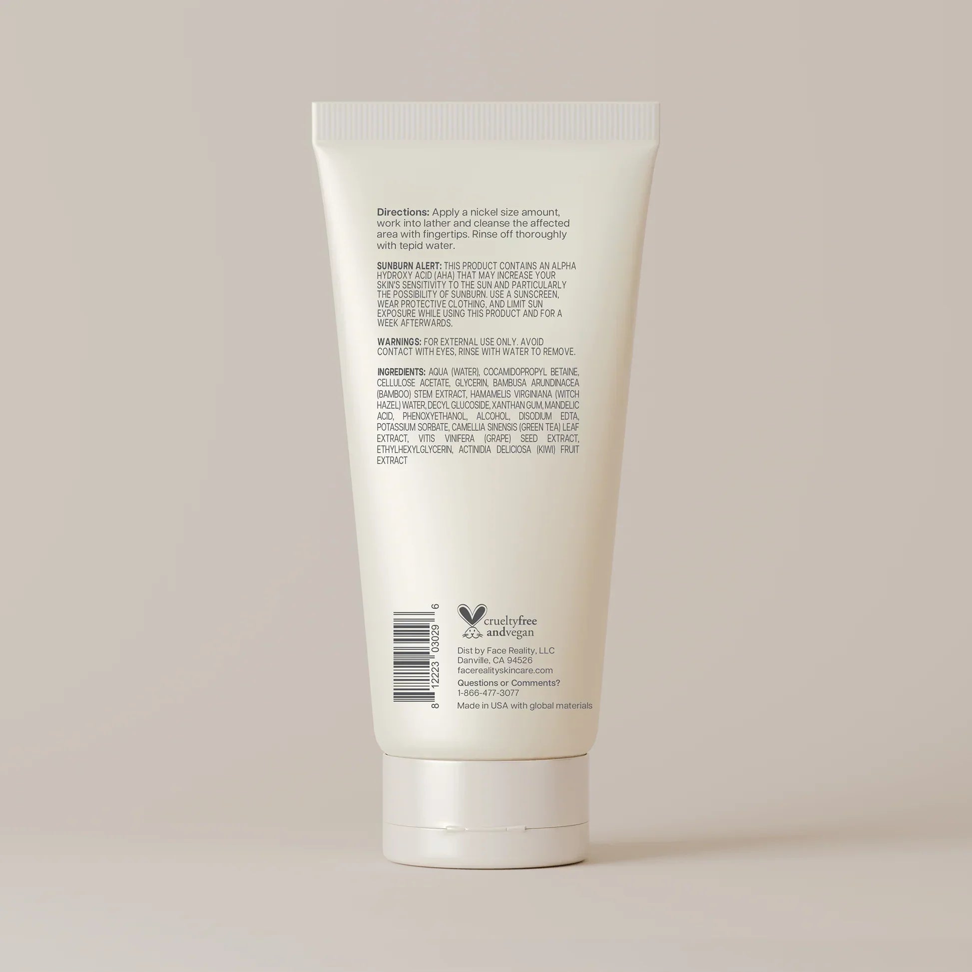 Face Reality™ Mandelic Acid Scrub for Face and Body