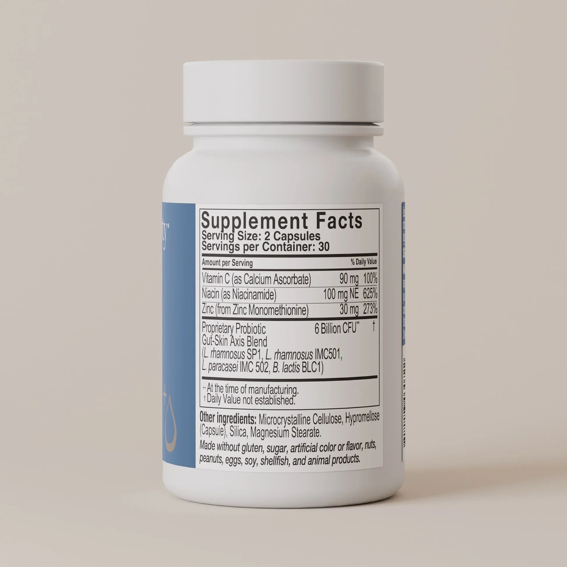 Face Reality Clear Skin Restore Microbiome Supplement for Breakout-Prone Skin