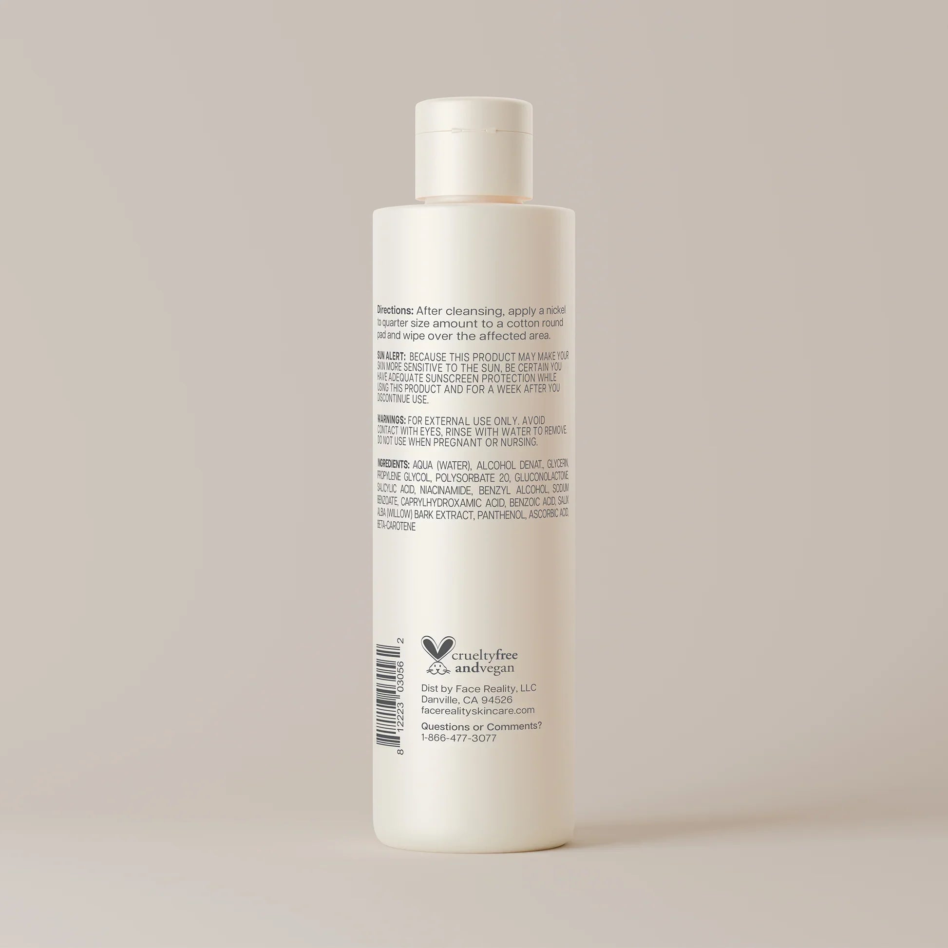 Face Reality™ Salicylic Acid Toner for Clear Skin