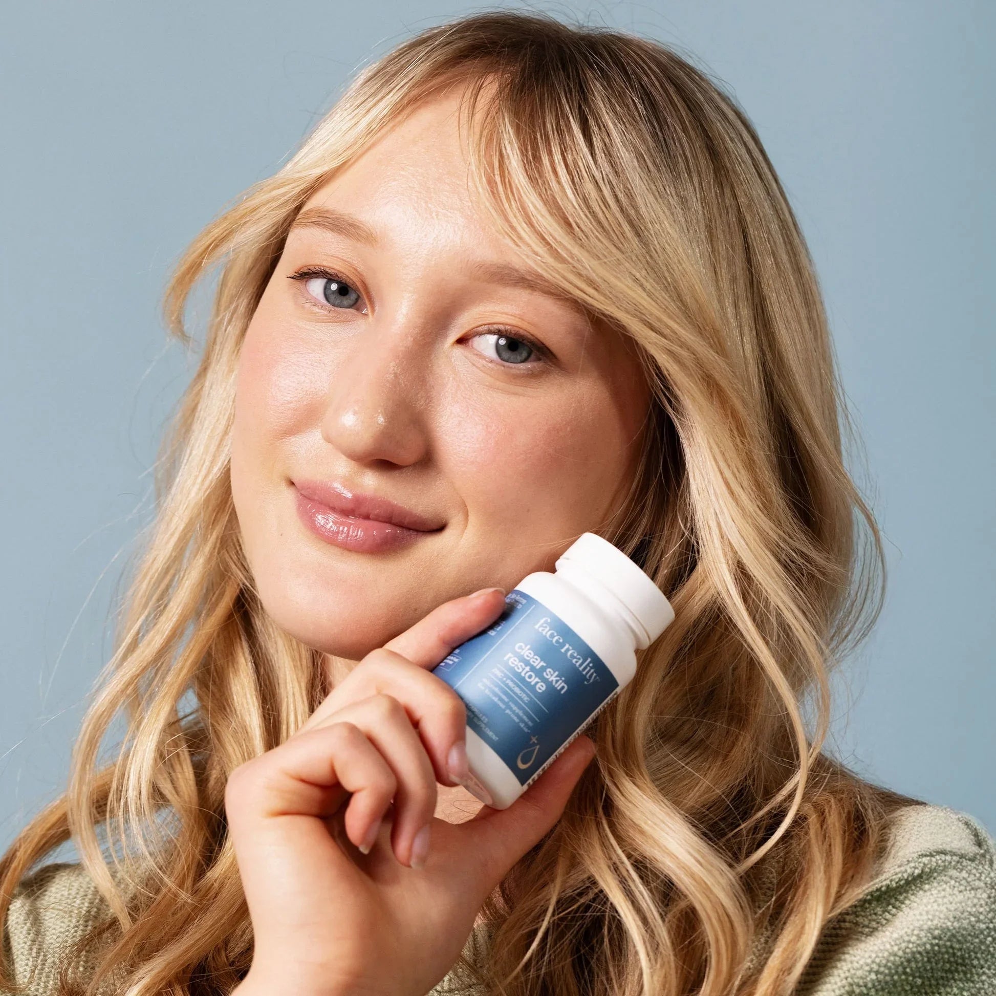 Face Reality Clear Skin Restore Microbiome Supplement for Breakout-Prone Skin