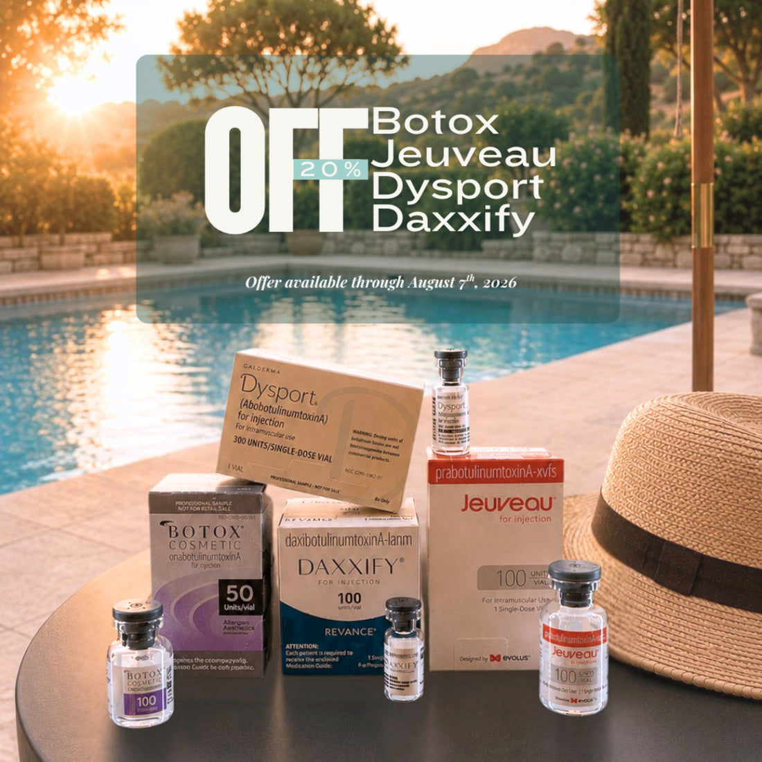 20% Off Neurotoxin Wrinkle Relaxer Treatments - See Price in Cart