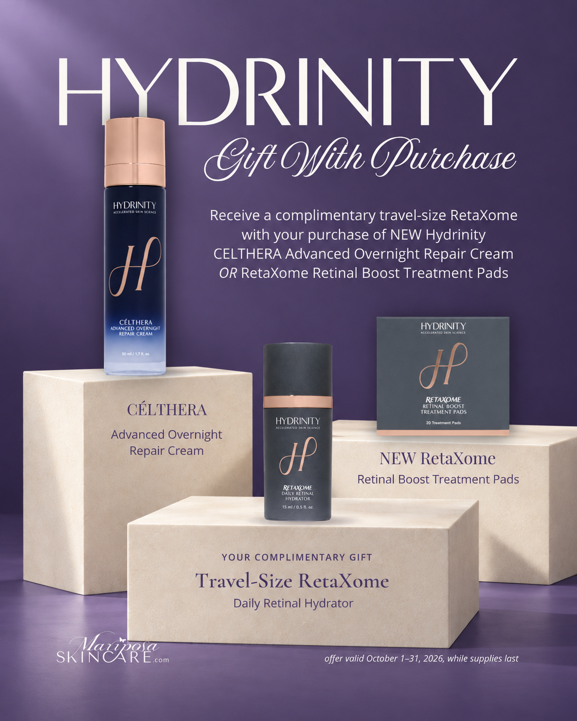 Hydrinity CÉLTHERA Advanced Overnight Repair Cream