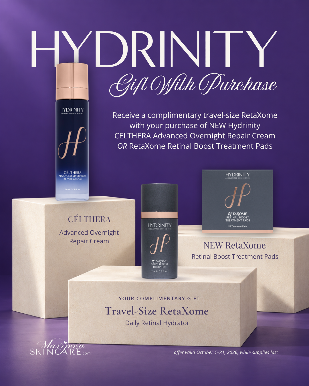 Hydrinity CÉLTHERA Advanced Overnight Repair Cream