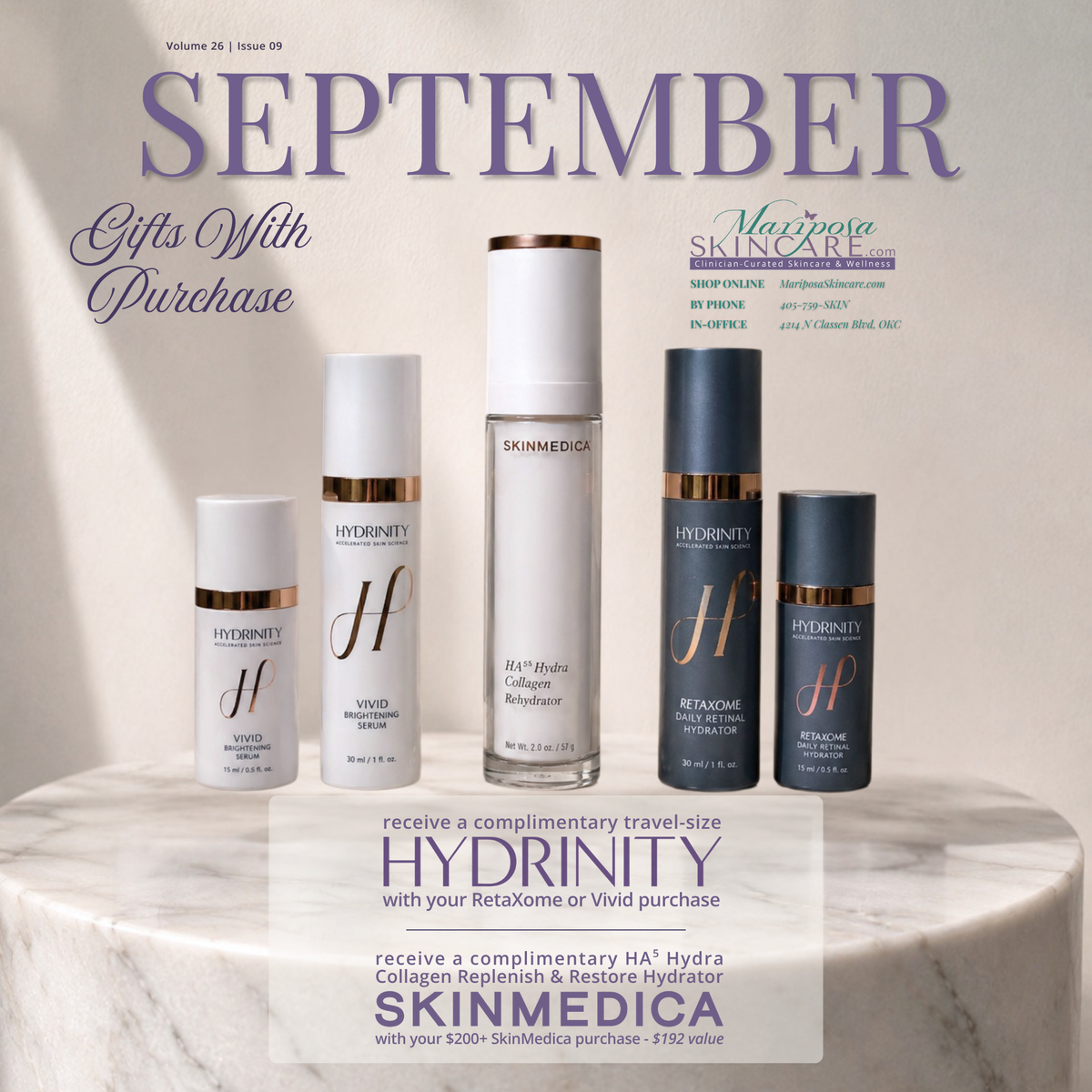 Monthly Specials & Gifts With Purchase