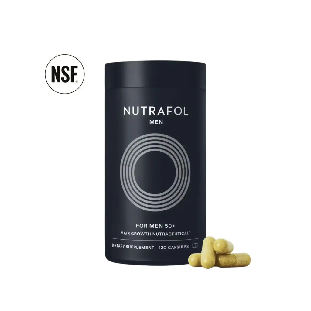 Nutrafol MEN 50+ Hair Growth Supplements - 1 MONTH SUPPLY - Clinically Tested & Effective