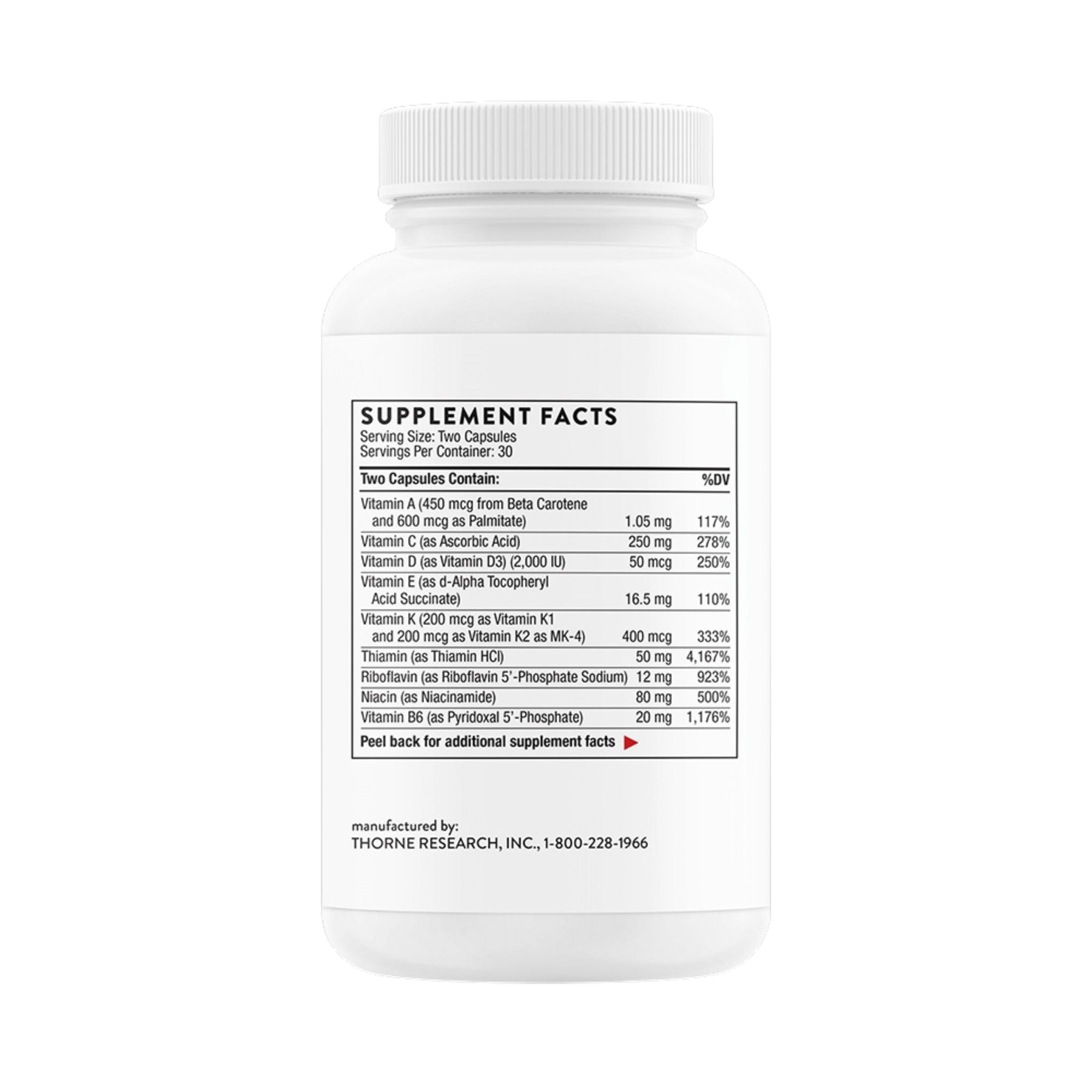 Thorne Metabolic Health