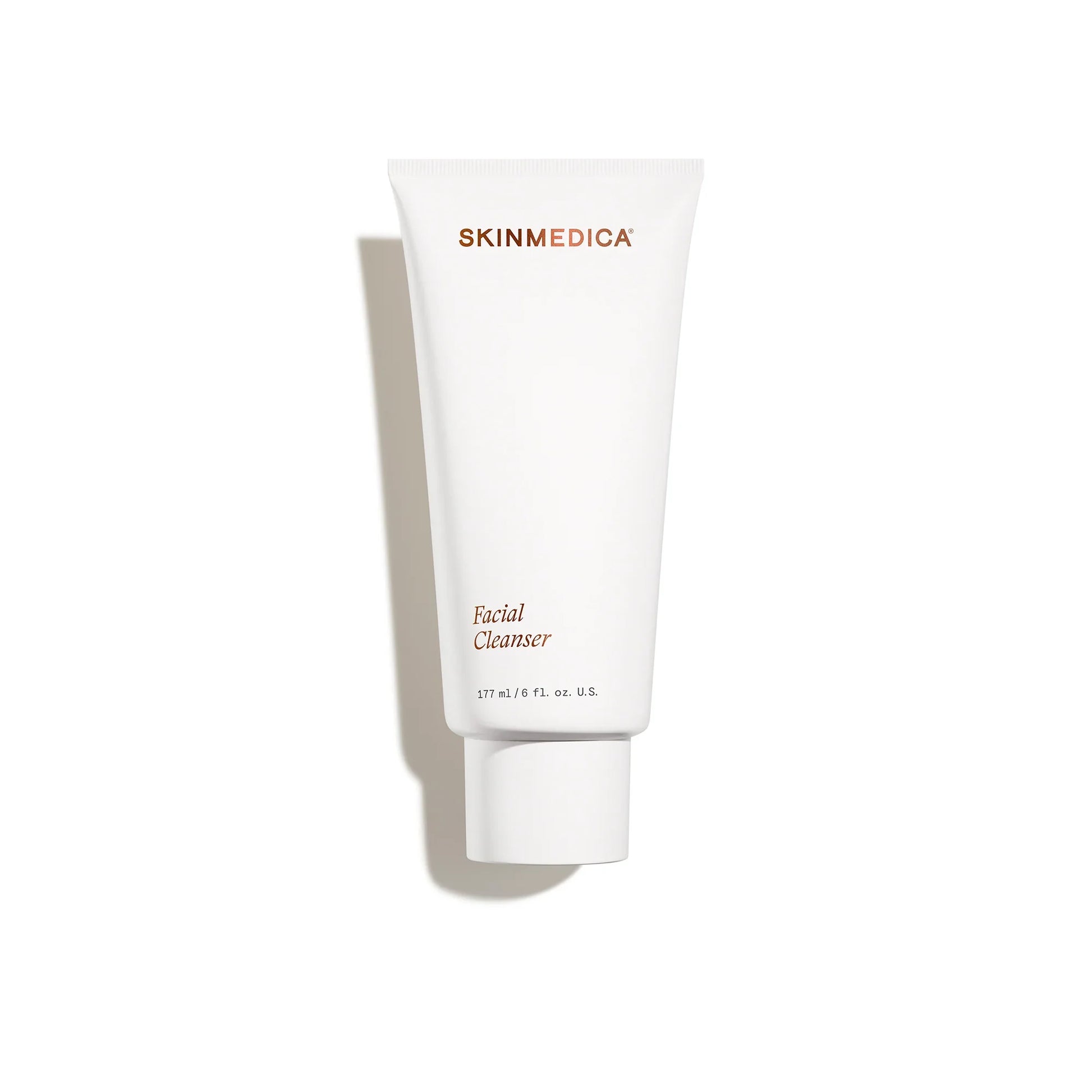 SkinMedica Facial Cleanser white tube, 177ml, skincare product on white background