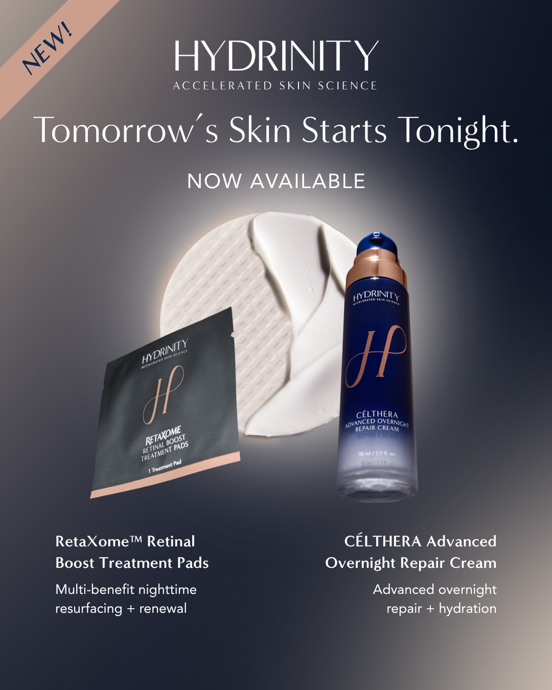 Hydrinity CÉLTHERA Advanced Overnight Repair Cream
