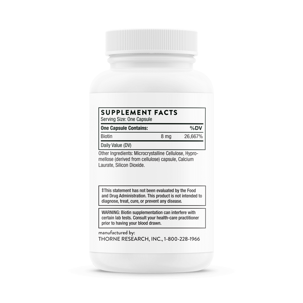 Thorne Biotin 8000 mcg
