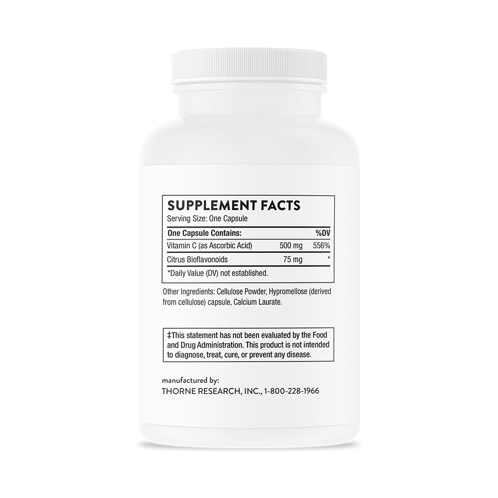Thorne Vitamin C 500 mg