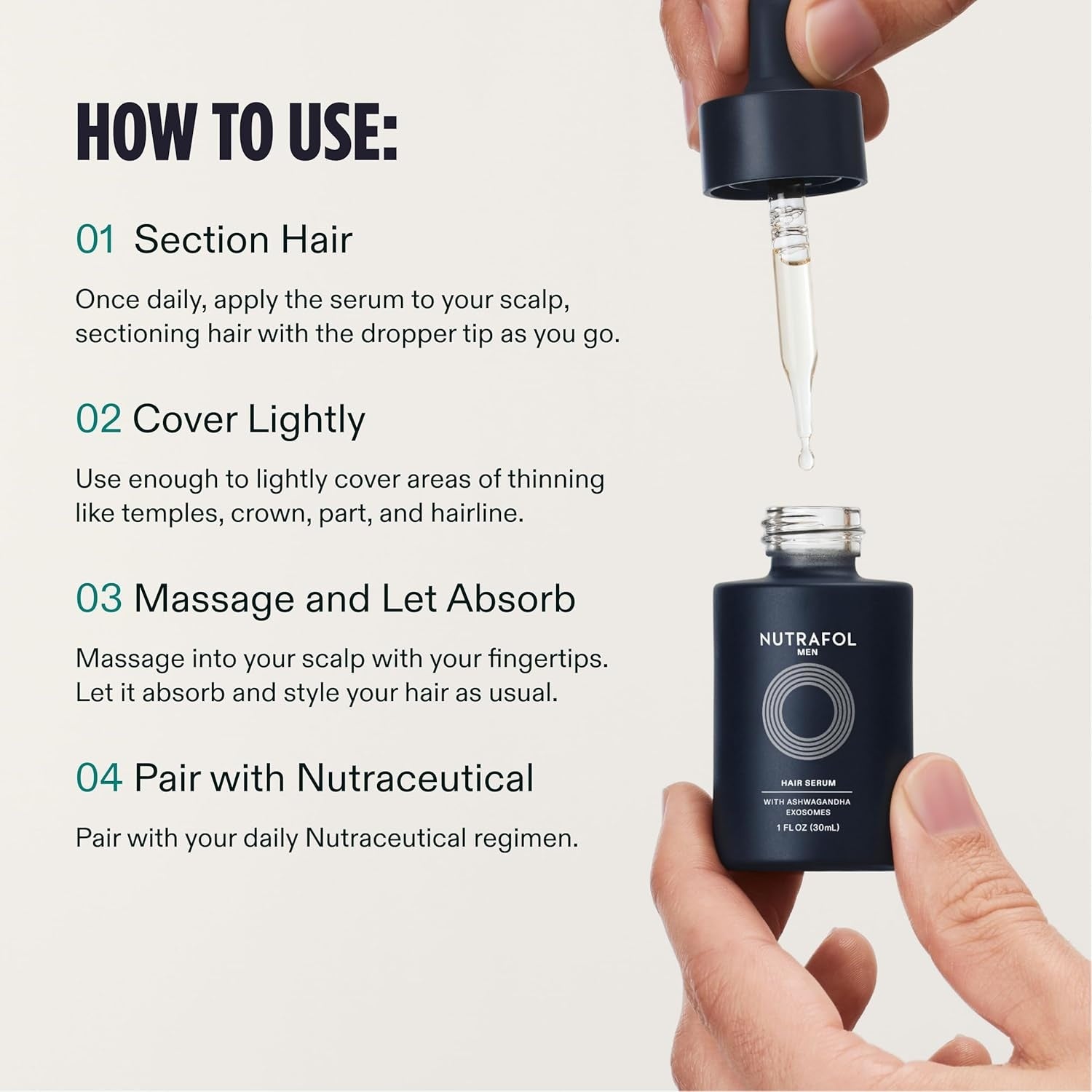 Nutrafol MEN'S Hair Serum