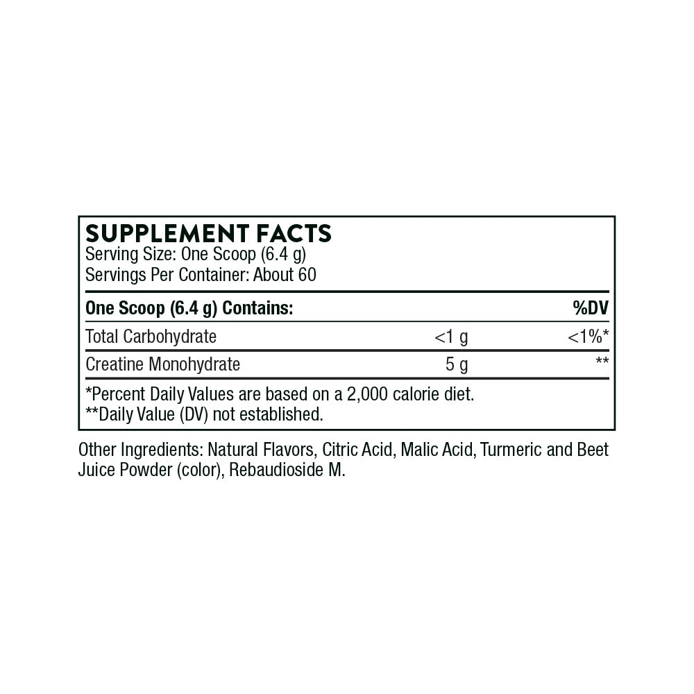 Thorne Creatine - Pineapple Orange Flavored