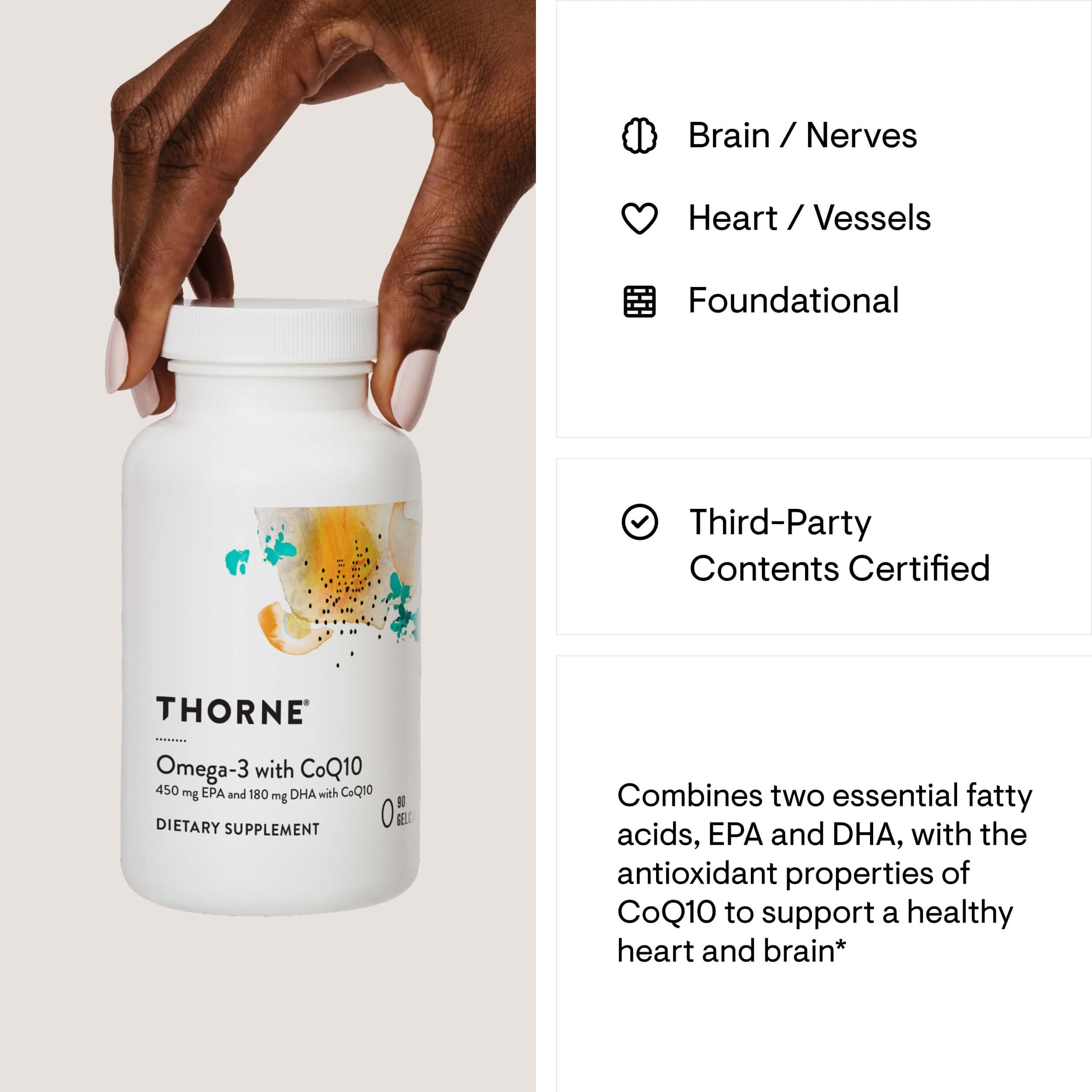 Thorne Omega-3 with CoQ10