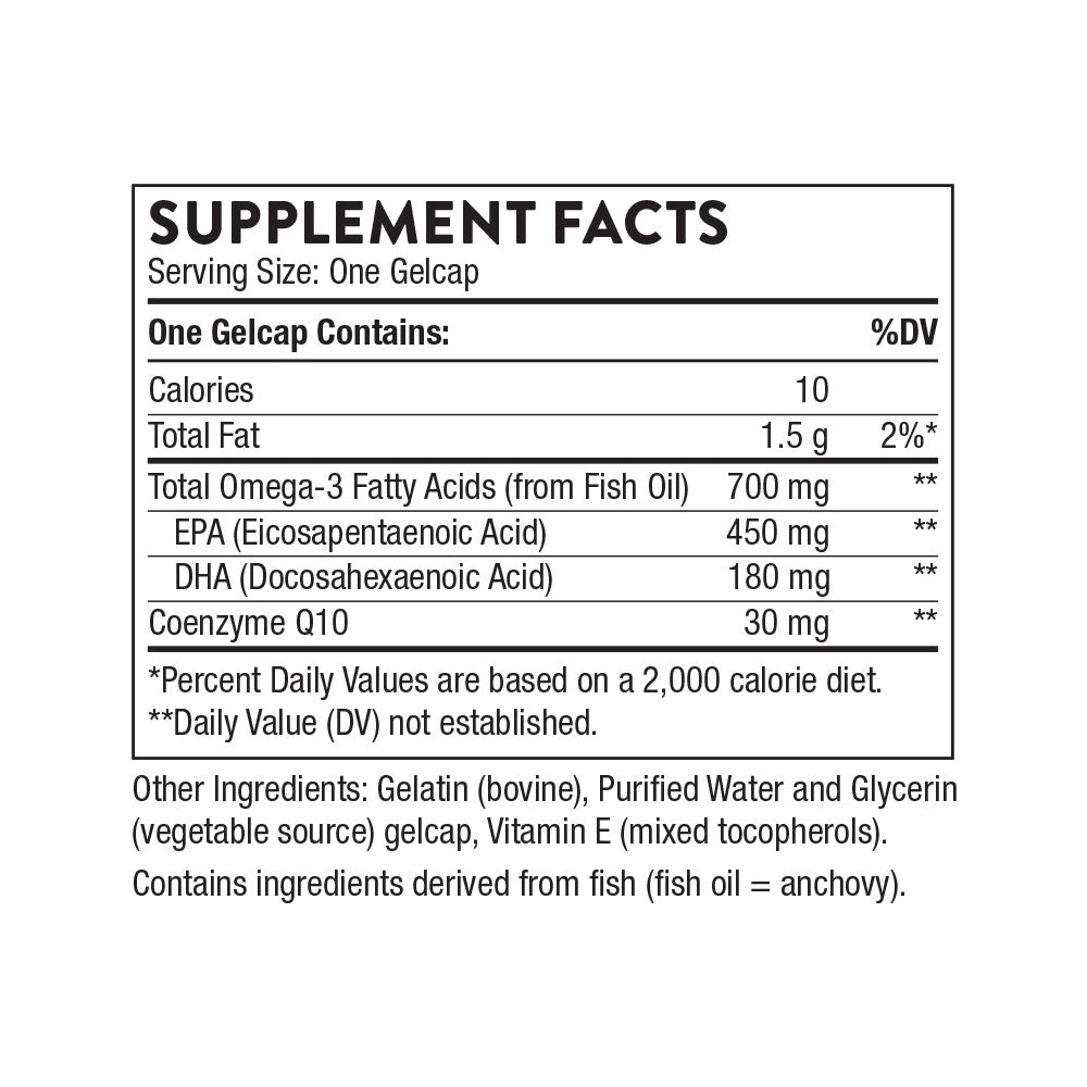 Thorne Omega-3 with CoQ10