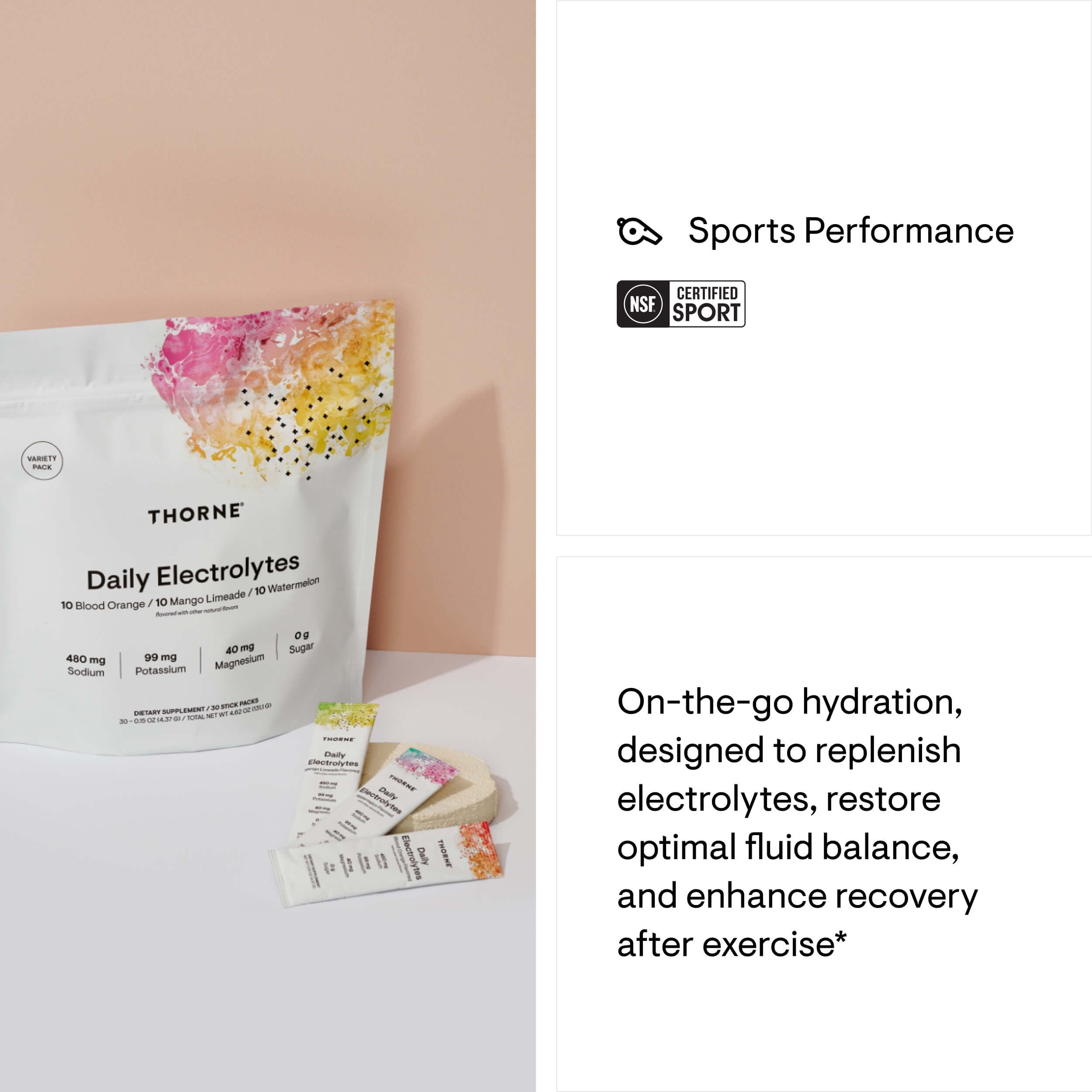 Thorne Daily Electrolytes - Variety Pack