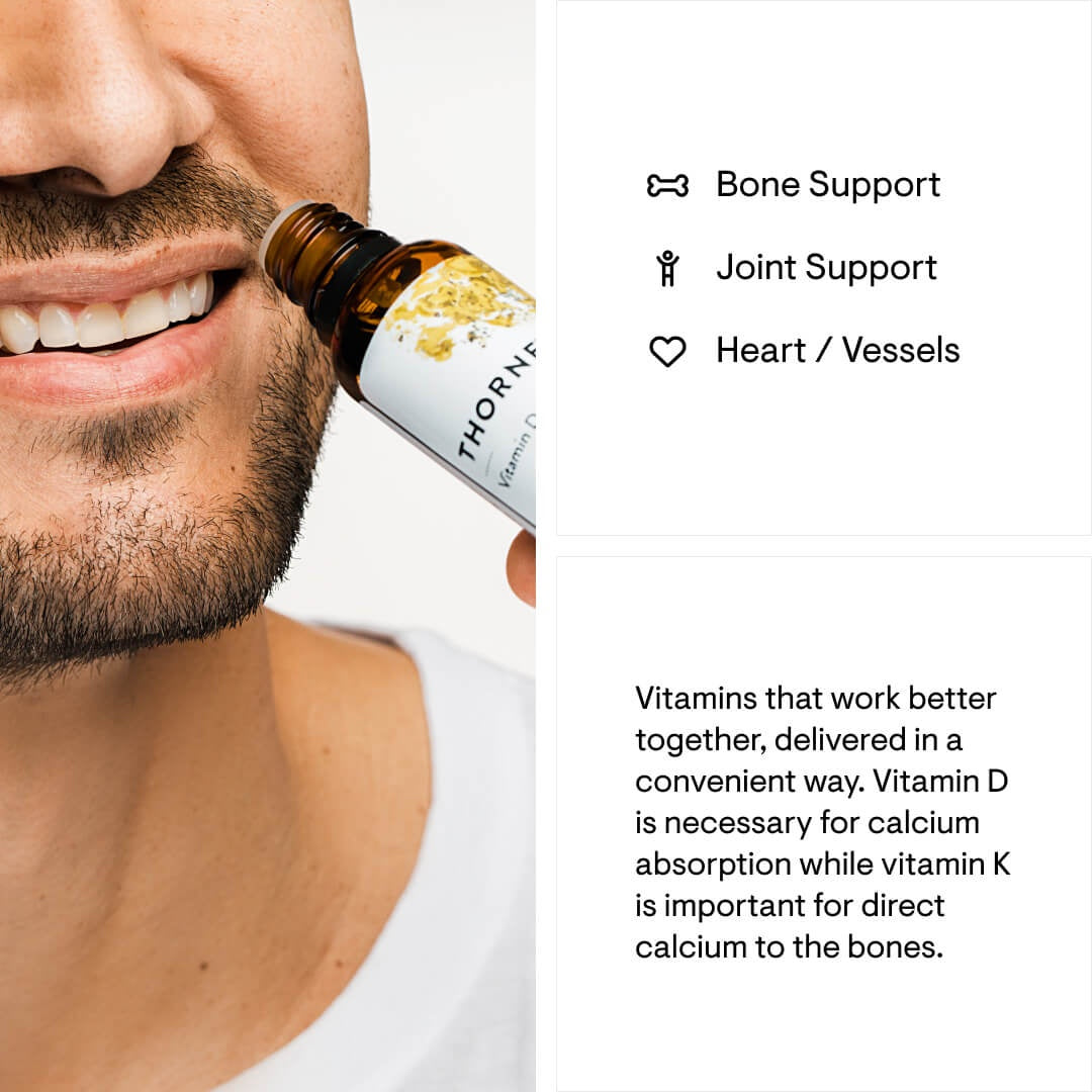 Thorne Vitamin D + K2 Liquid