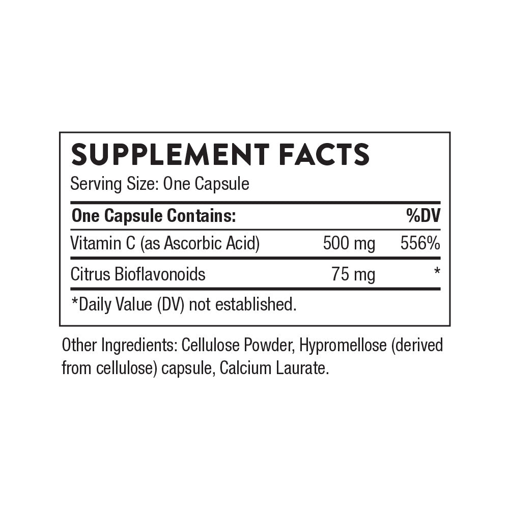 Thorne Vitamin C 500 mg