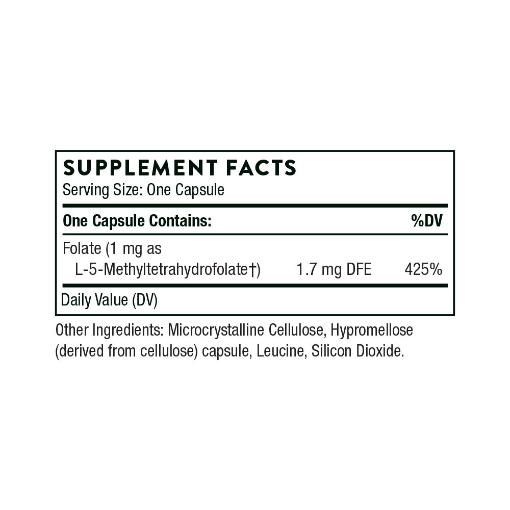 Thorne 5-MTHF 1 mg