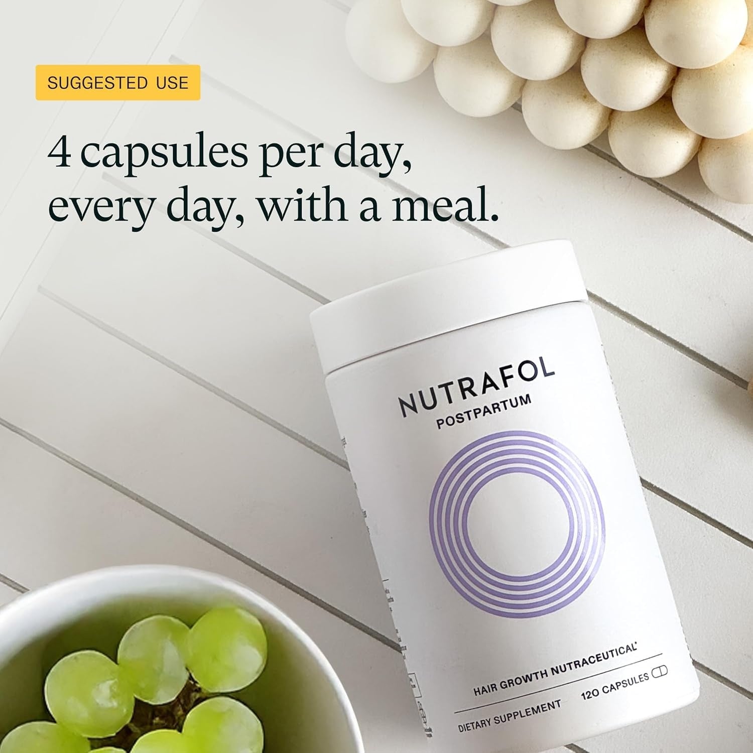 Nutrafol Postpartum Hair Growth Supplement - 3 MONTH SUPPLY