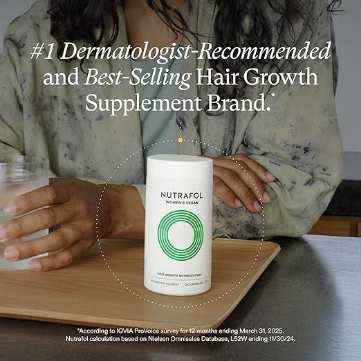 Nutrafol Women's Vegan Hair Growth Supplements - 3 MONTH SUPPLY
